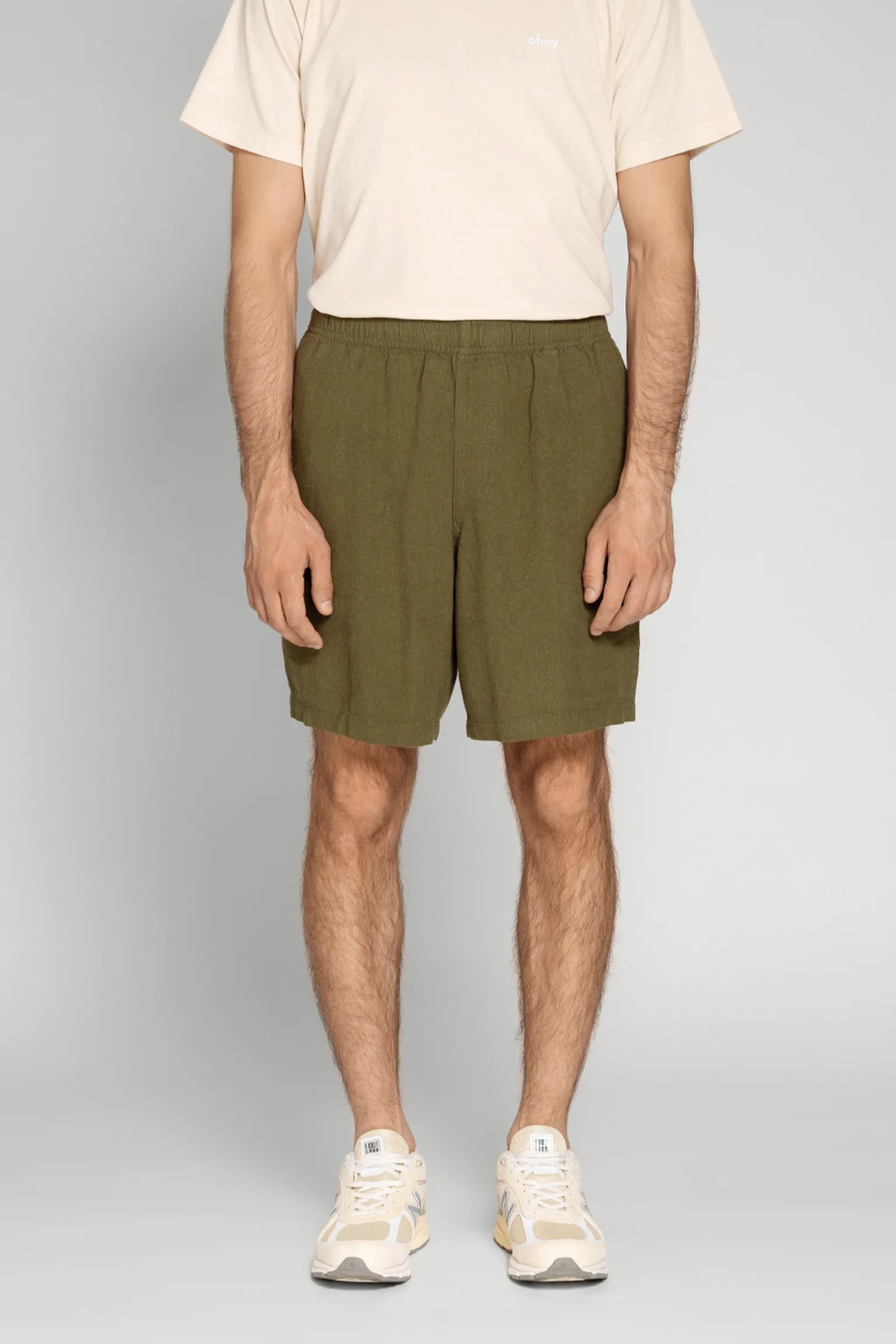 Шорти Obey EASY LINEN SHORT з доставкою