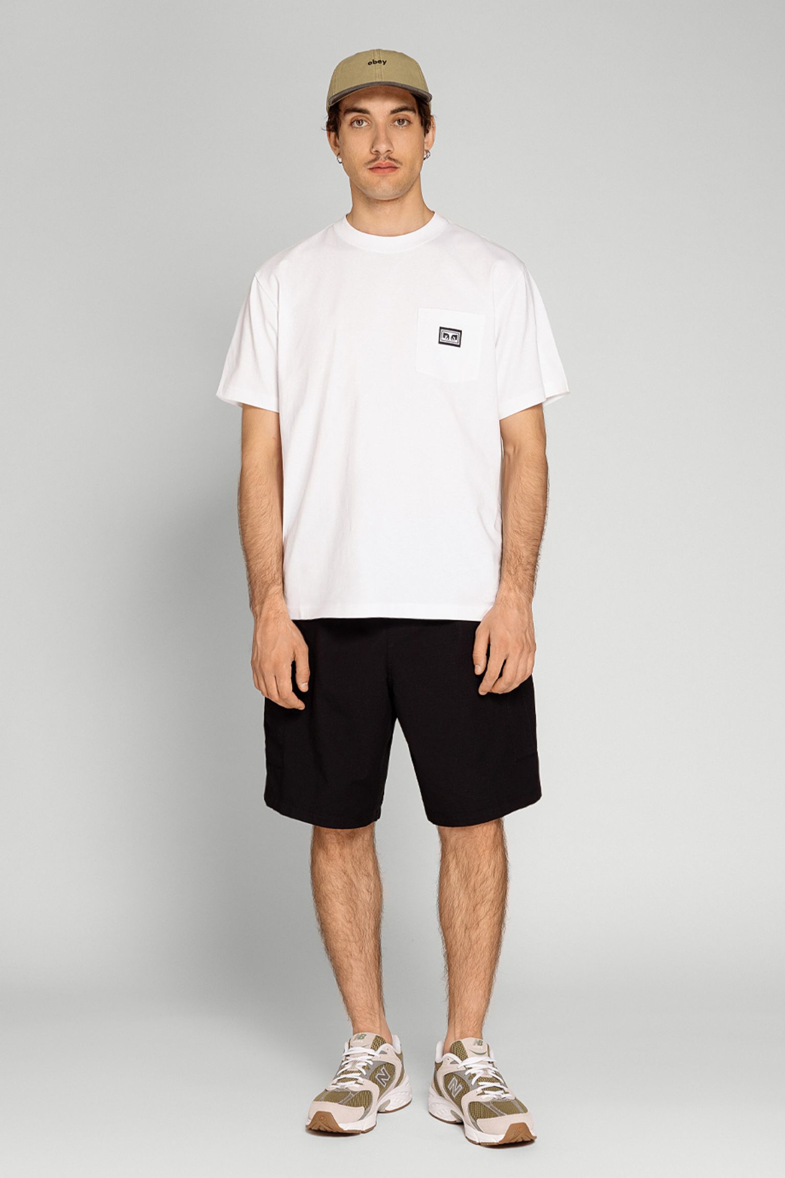 Футболка Obey ESTABLISHED WORKS EYES POCKET TEE SS