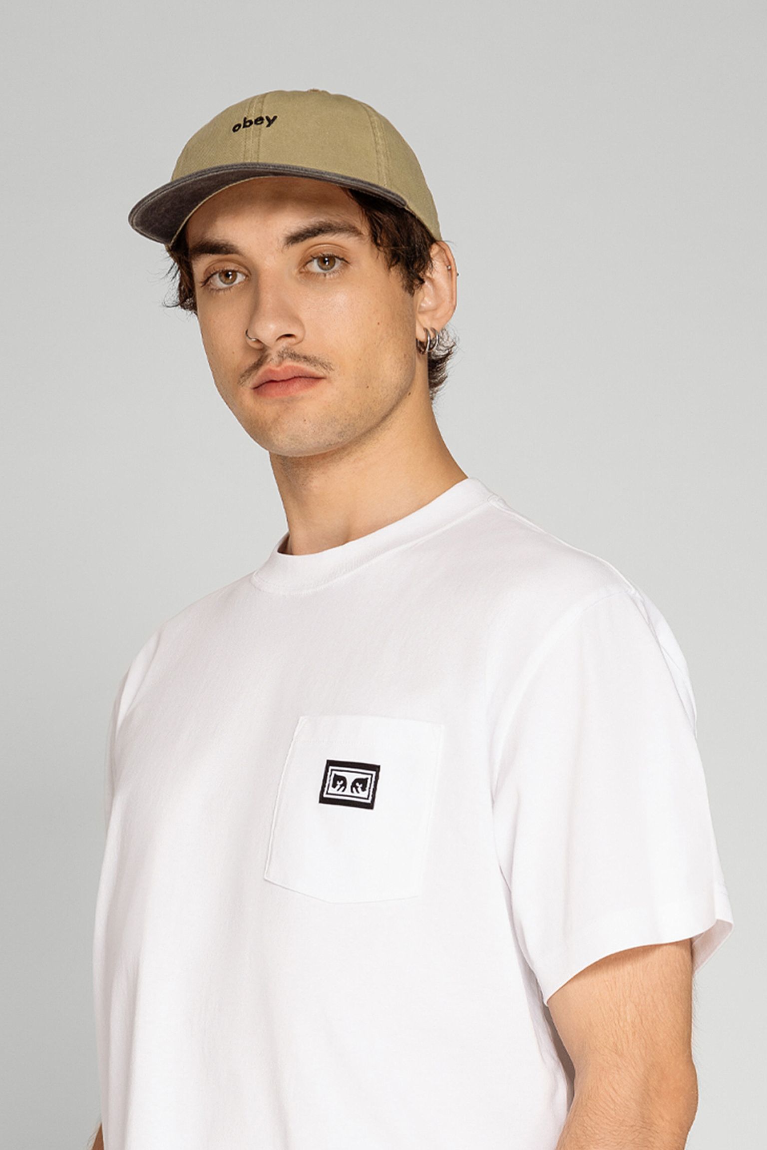 Футболка Obey ESTABLISHED WORKS EYES POCKET TEE SS