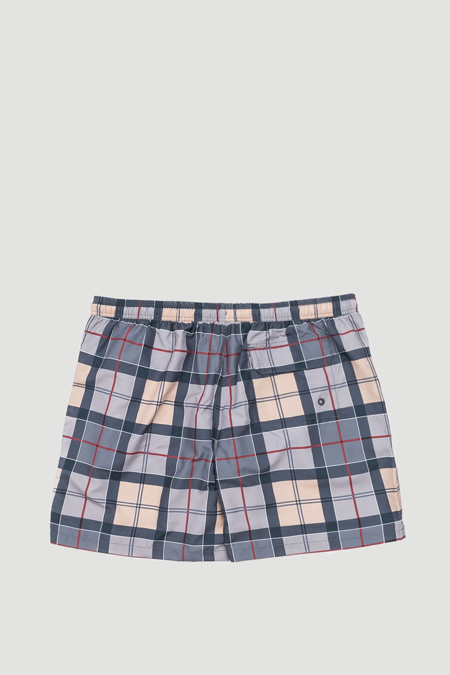 Плавки STAPLE TARTAN SWIM SHORT