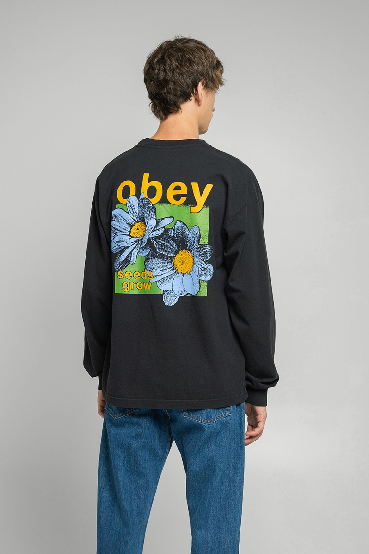 Світшот Obey OBEY SEEDS GROW