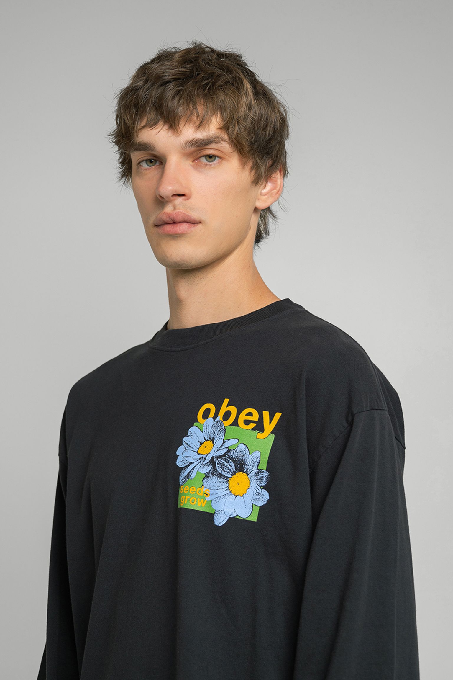 Світшот Obey OBEY SEEDS GROW