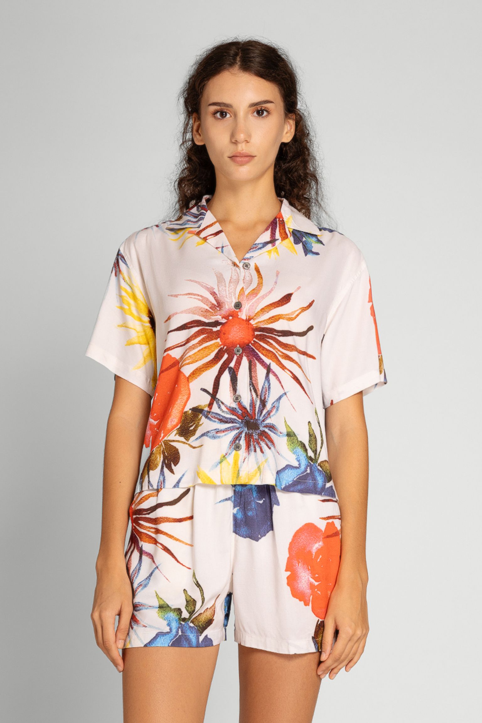 Блузка   MULTI FLOWERS SHIRT