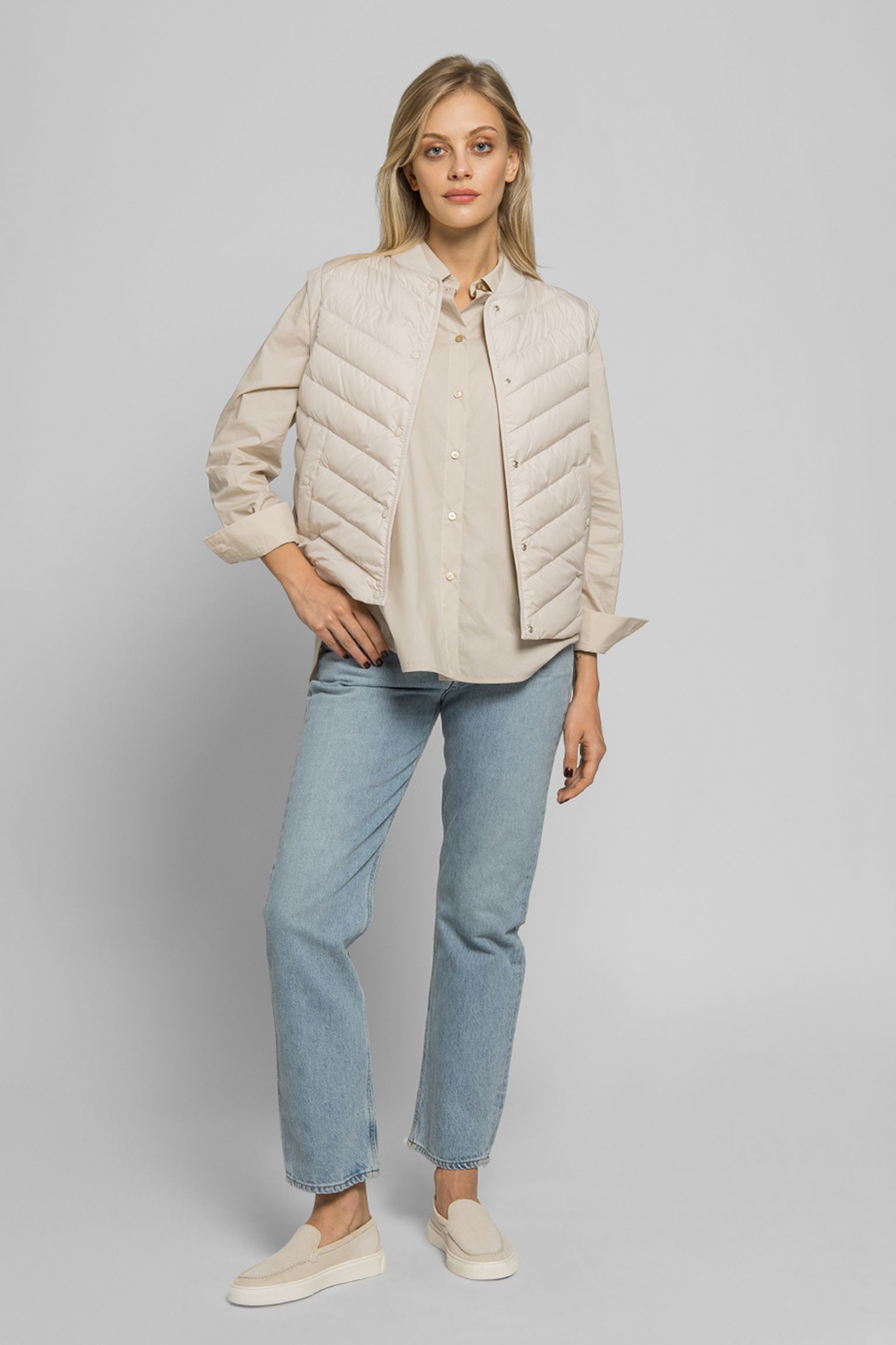 Жилет пуховой  CHEVRON QUILTED VEST с доставкой
