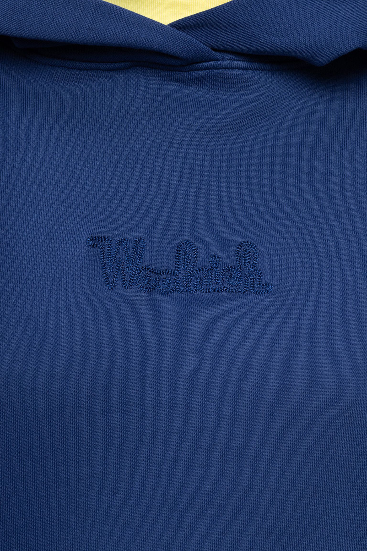 Худі Woolrich COTTON FLEECE LOGO HOODIE