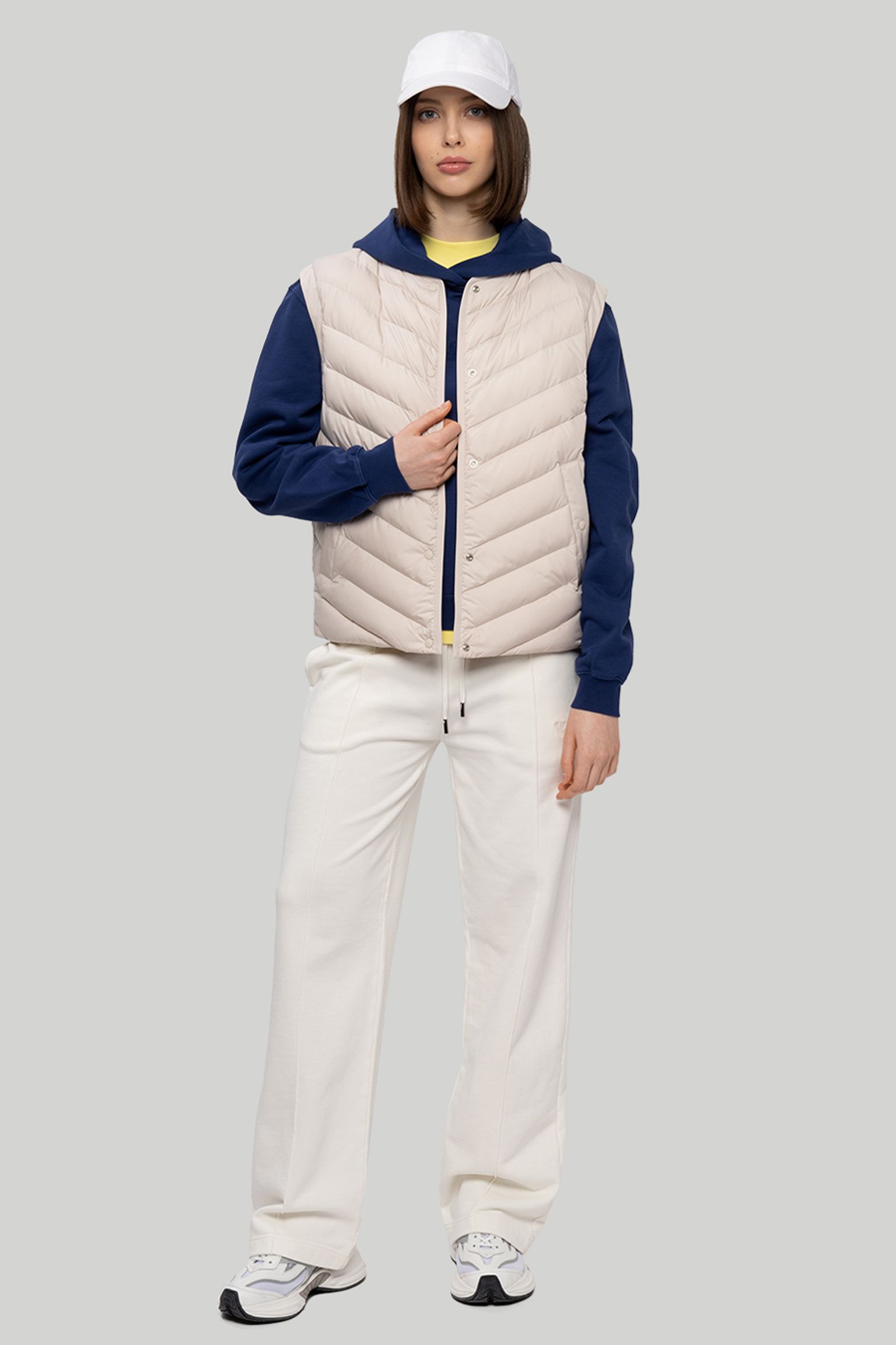Спортивні брюки Woolrich COTTON FLEECE WIDE LEG PANT купити в Україні