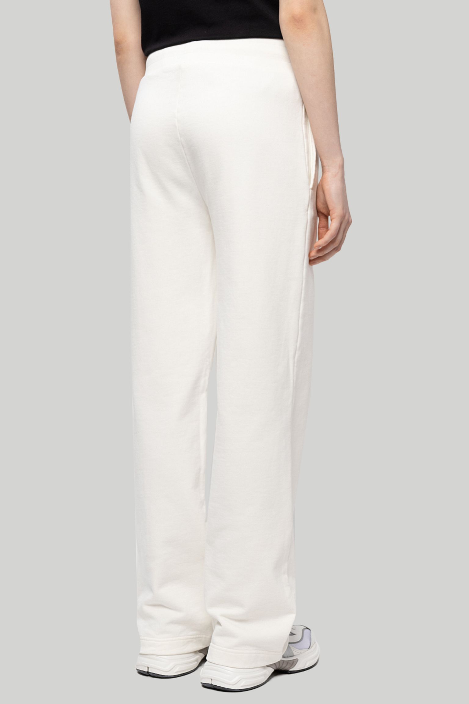 Стильні Спортивні брюки Woolrich COTTON FLEECE WIDE LEG PANT
