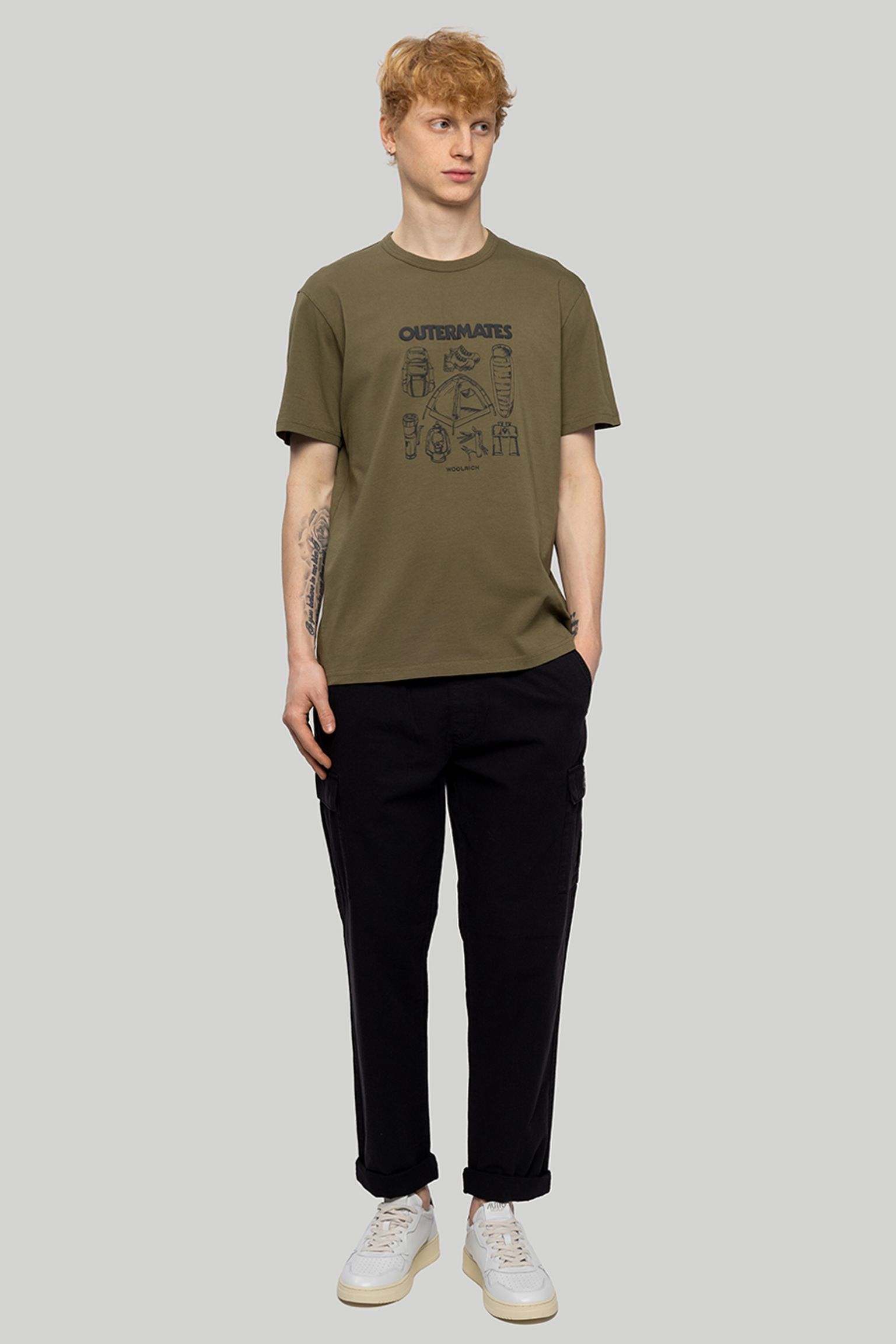 Футболка Woolrich OUTERMATES T-SHIRT