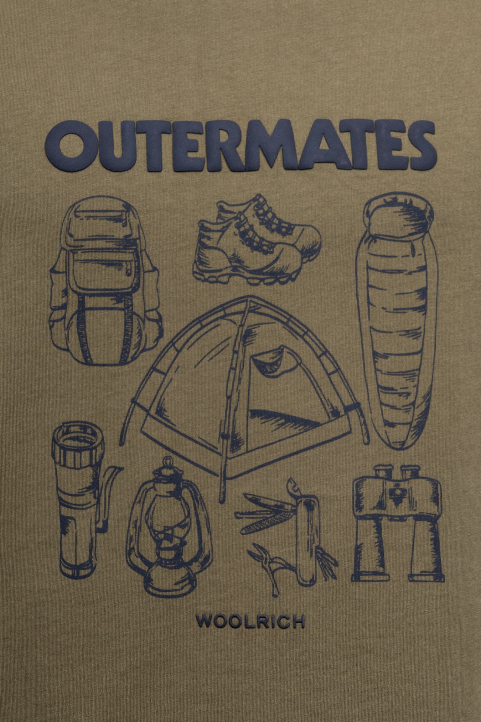 Стильные Футболка Woolrich OUTERMATES T-SHIRT