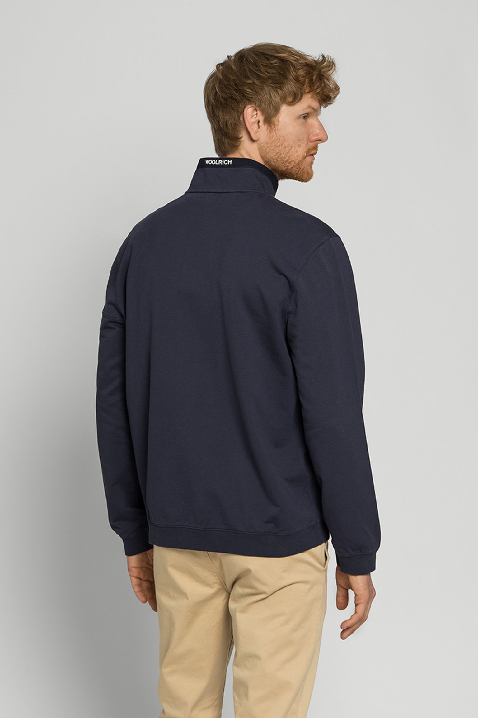 Стильные Спортивная кофта Woolrich EXTRA LIGHT FULL-ZIP TRACK