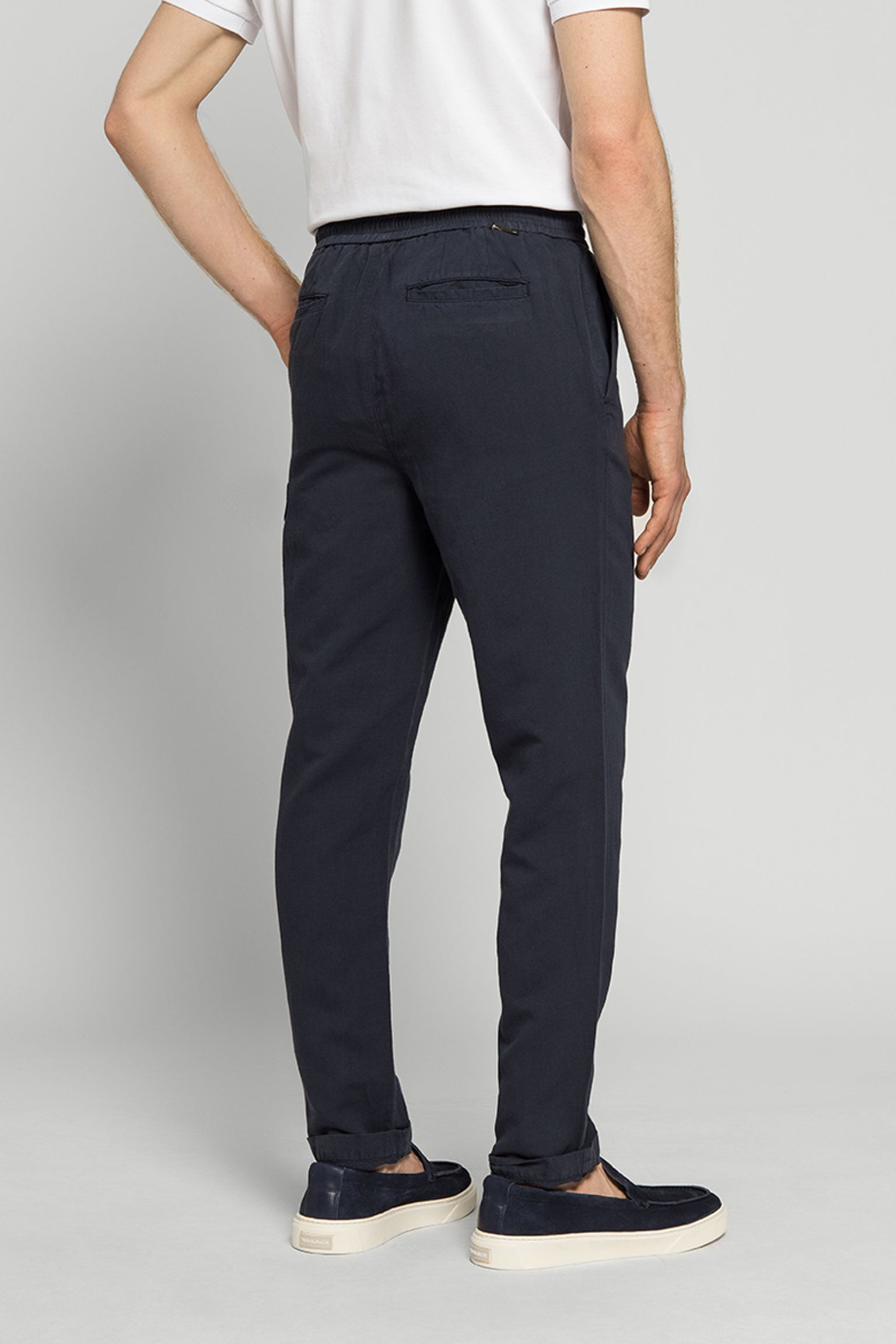 Стильные Брюки Woolrich COTTON LINEN PANT