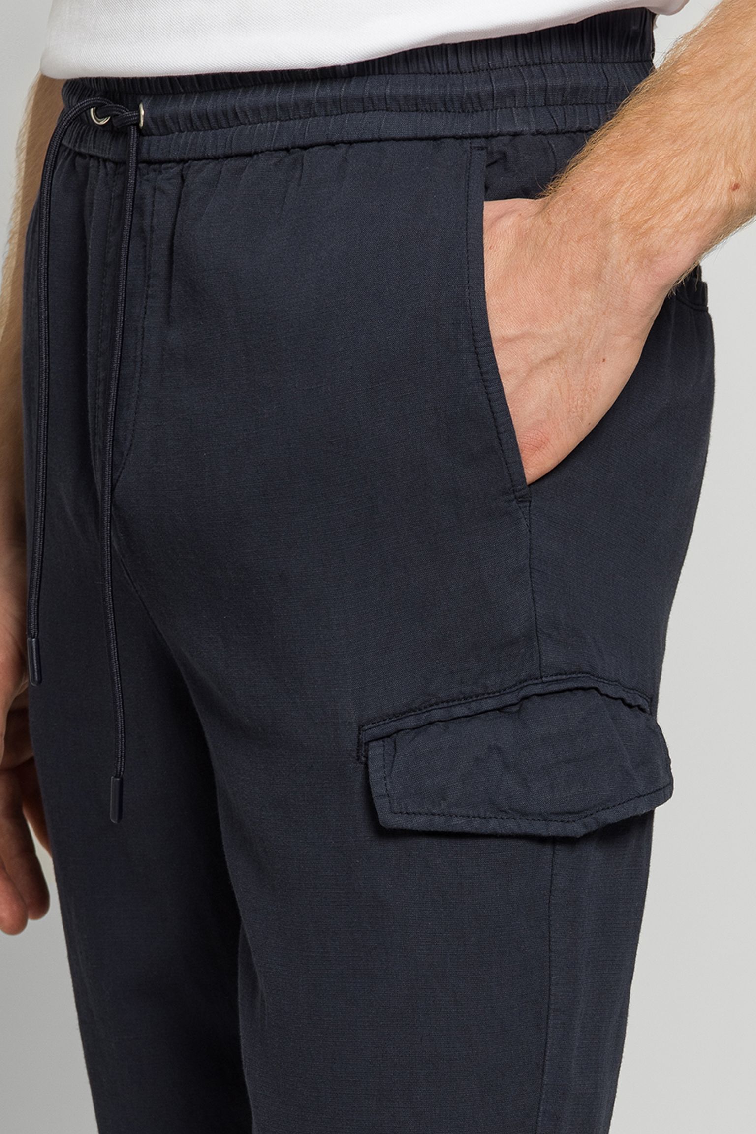 Широкий выбор Брюки Woolrich COTTON LINEN PANT