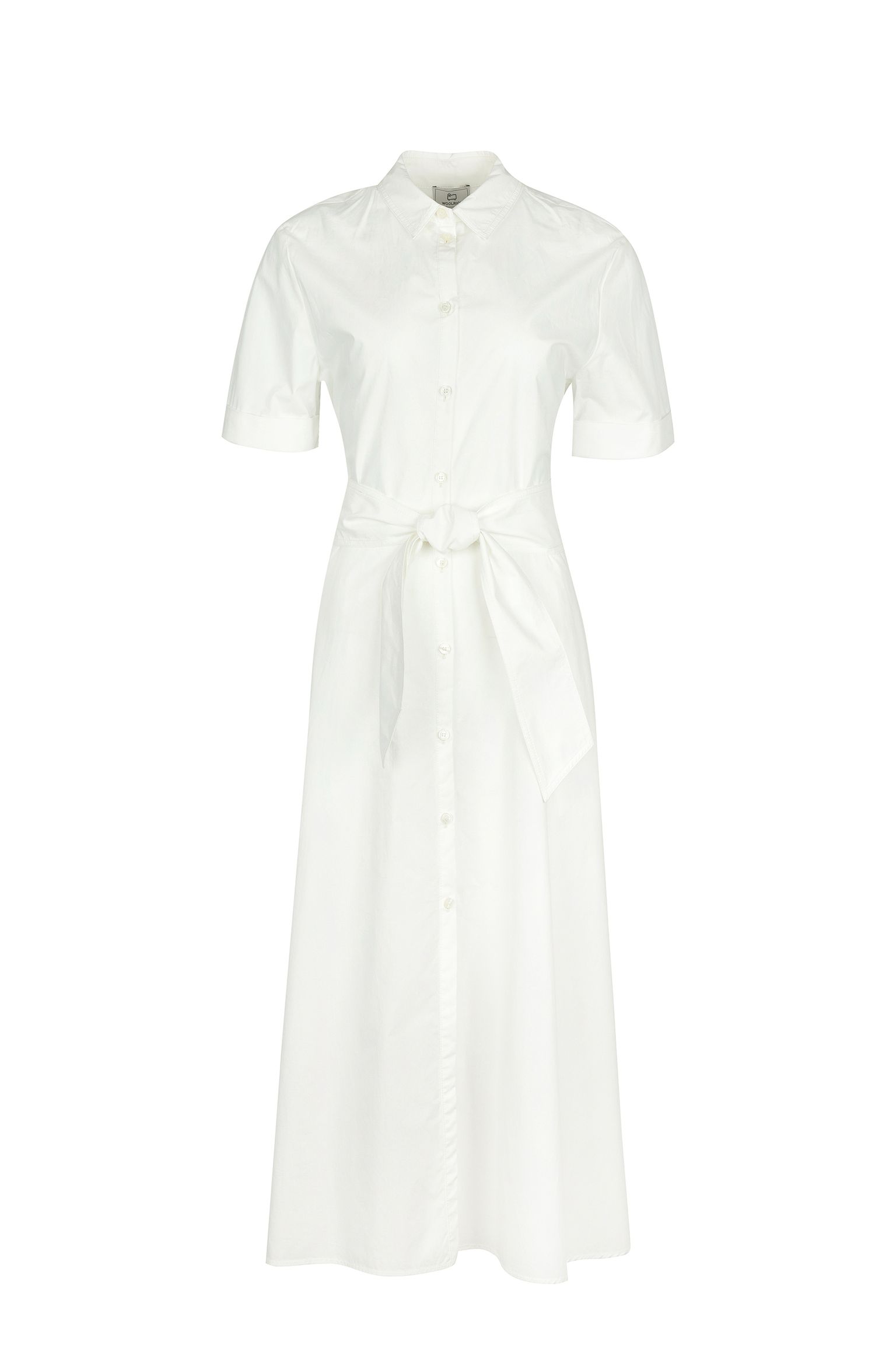 Сукня Woolrich BELTED POPLIN SHIRT DRESS купити