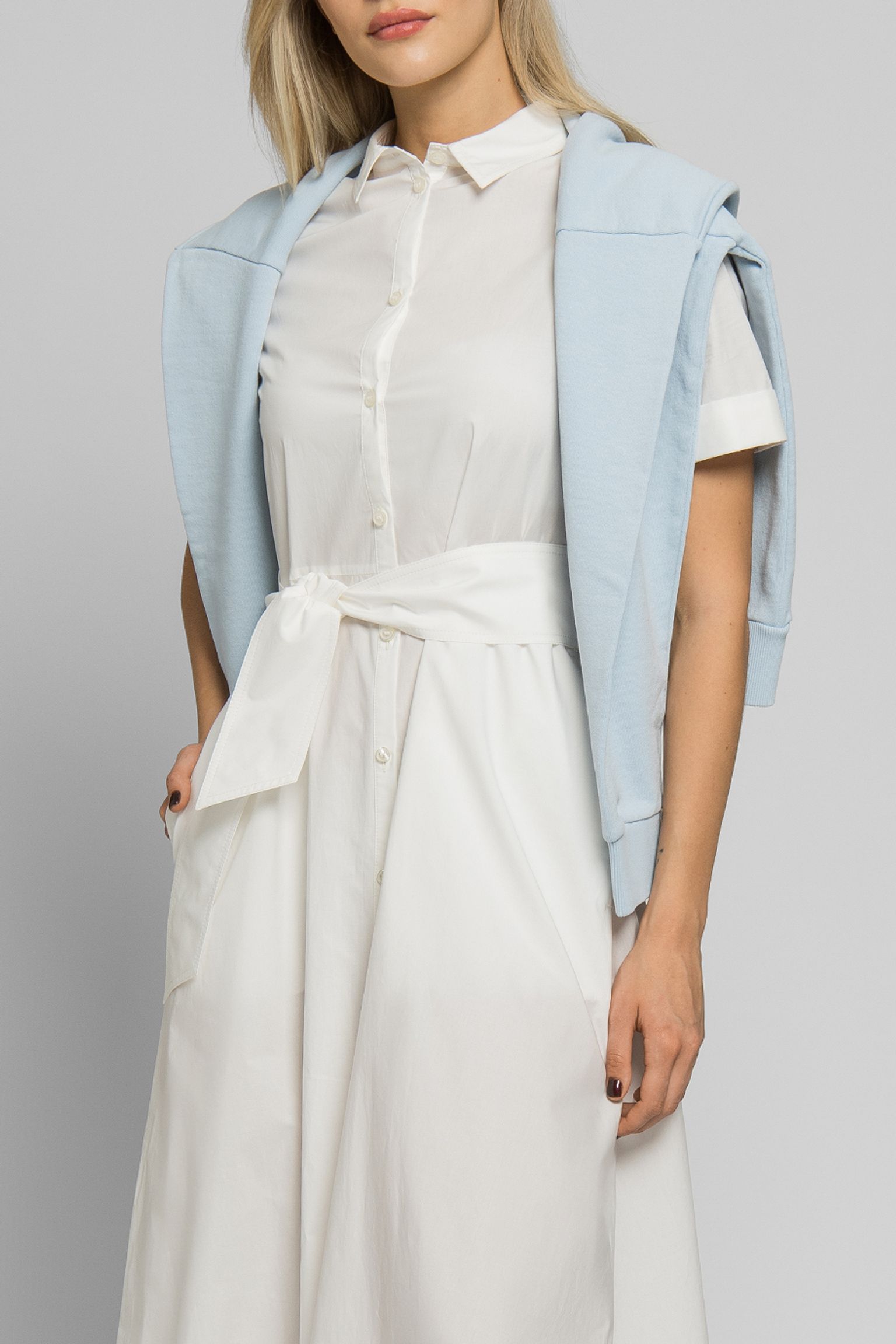 Сукня BELTED POPLIN SHIRT DRESS