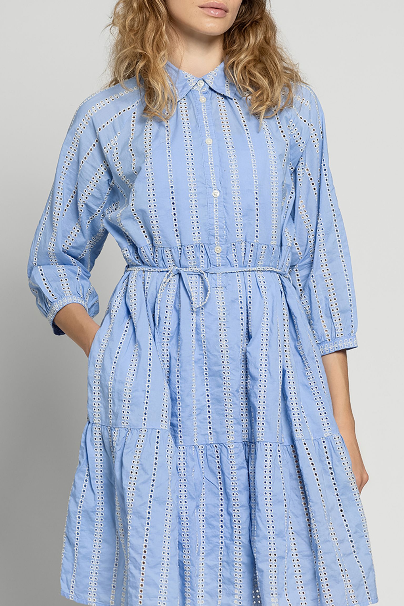 Платье Woolrich BRODERIE ANGLAISE OVER DRESS с доставкой