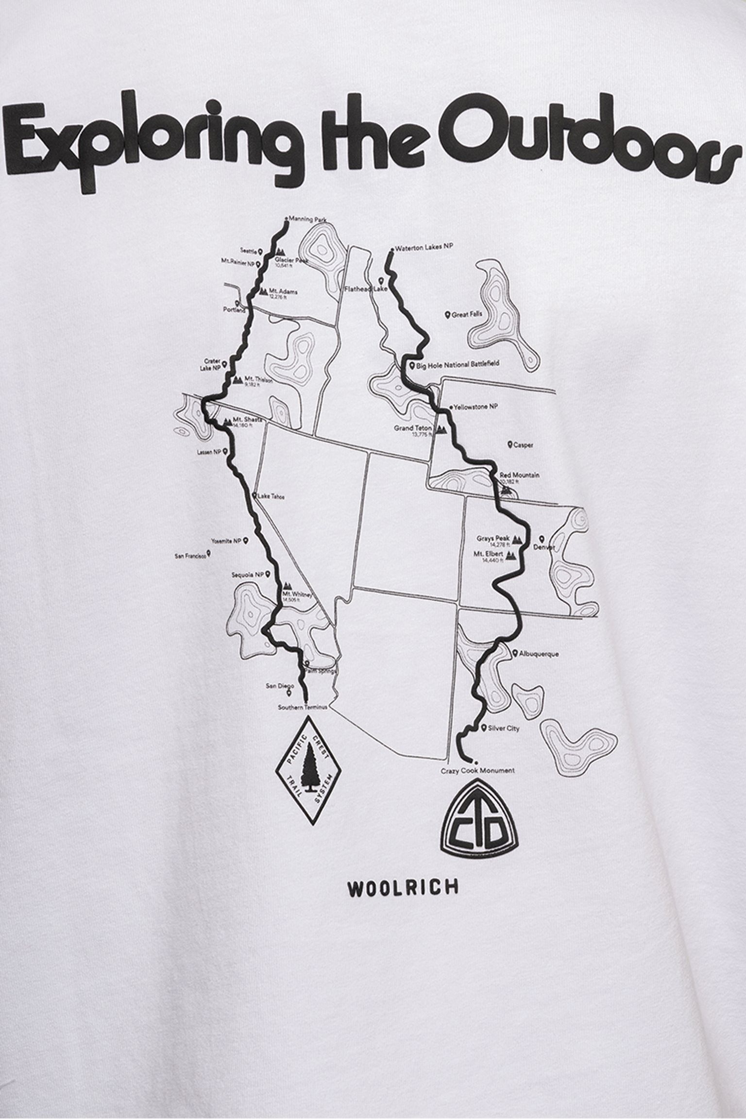 Футболка Woolrich TRAIL T-SHIRT