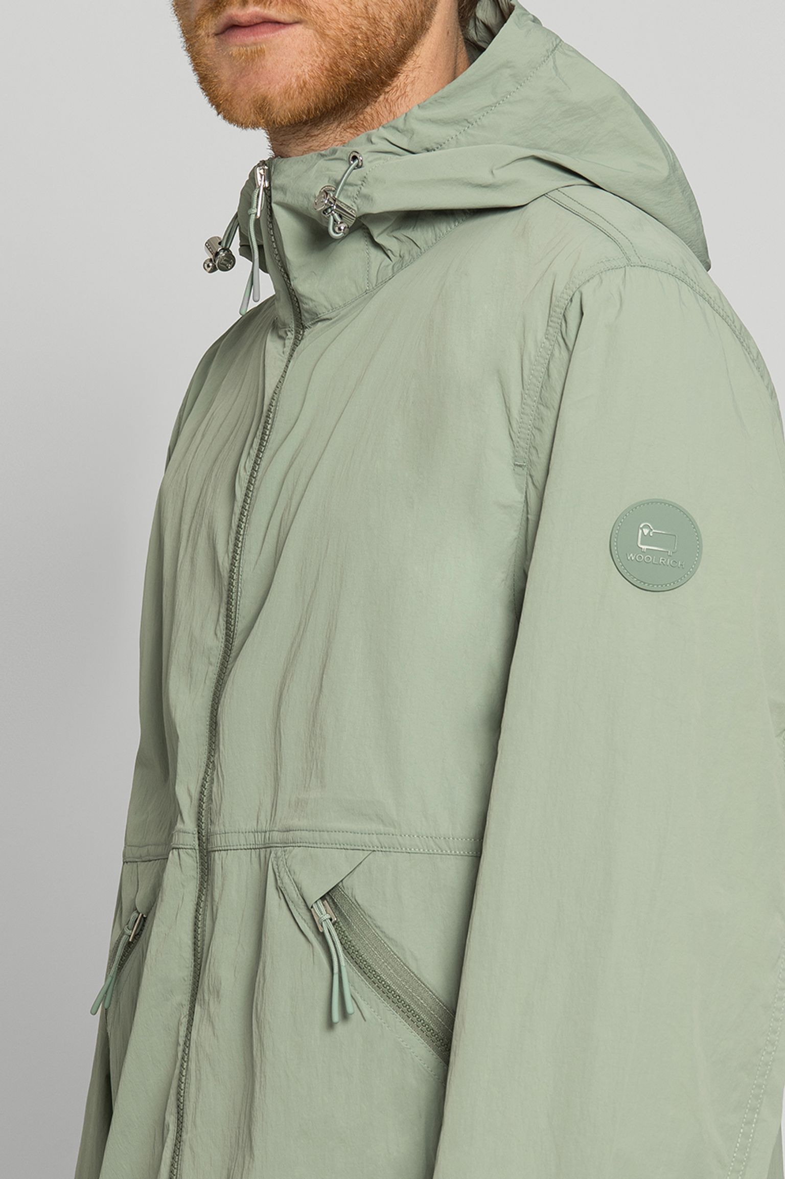 Широкий выбор Куртка Woolrich CRINKLE WINDBREAKER
