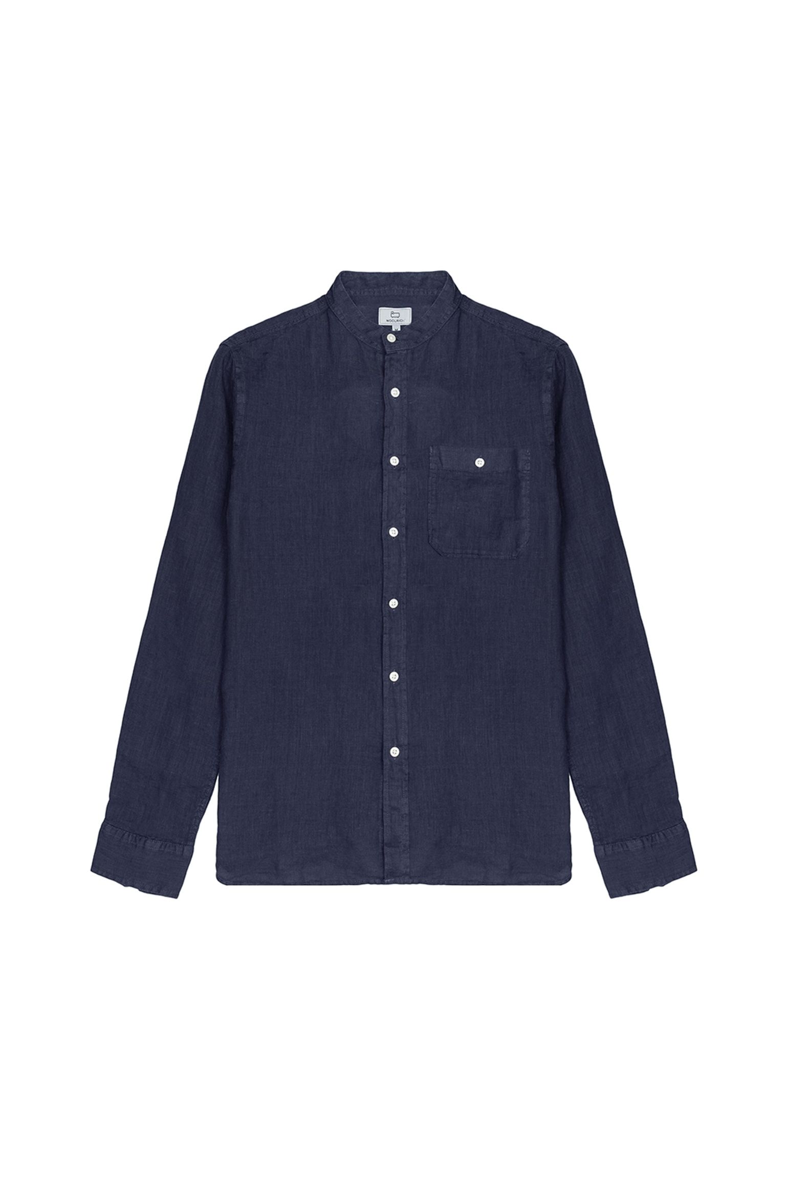 Рубашка BAND COLLAR LINEN SHIRT купить