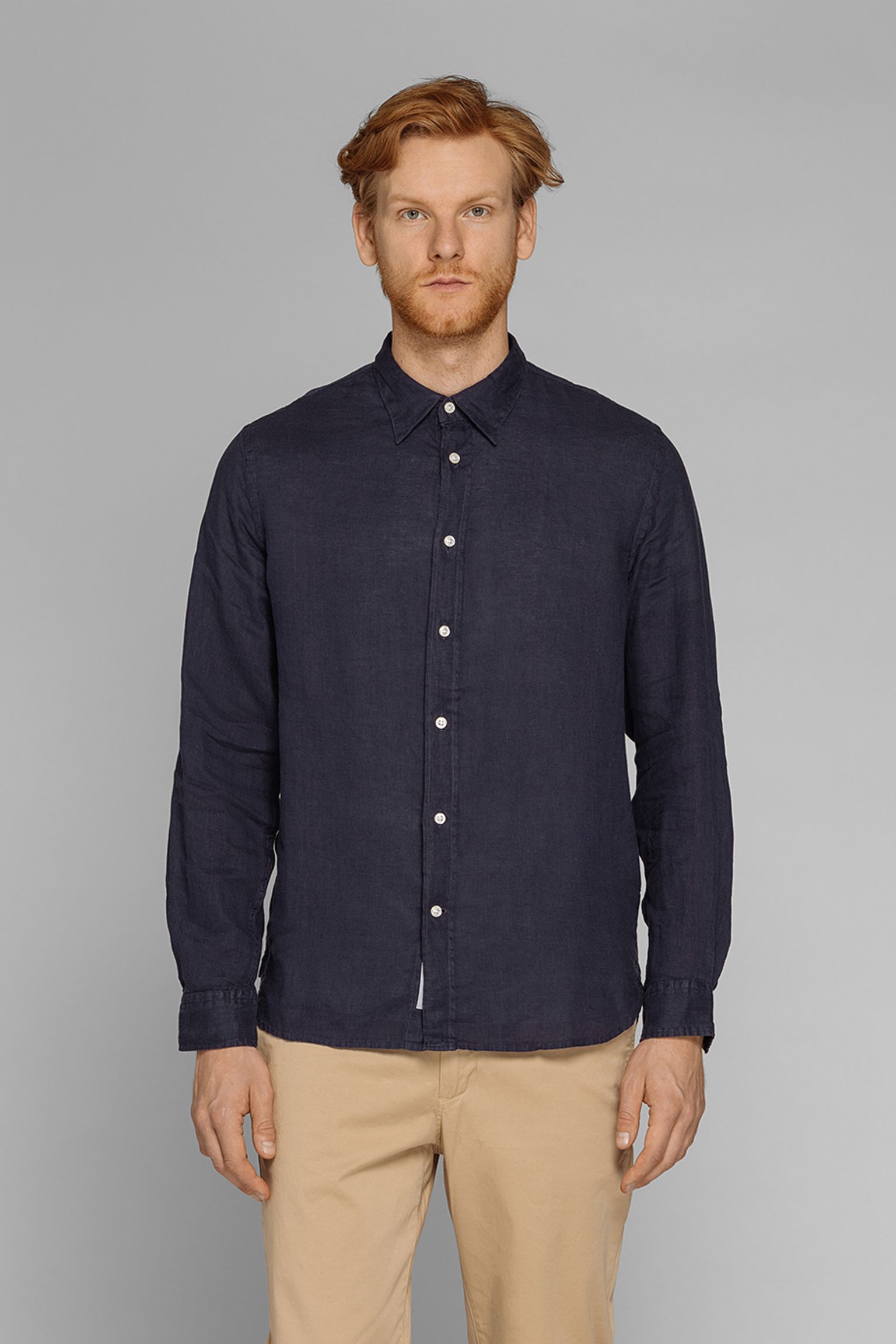 Сорочка Woolrich LINEN SHIRT