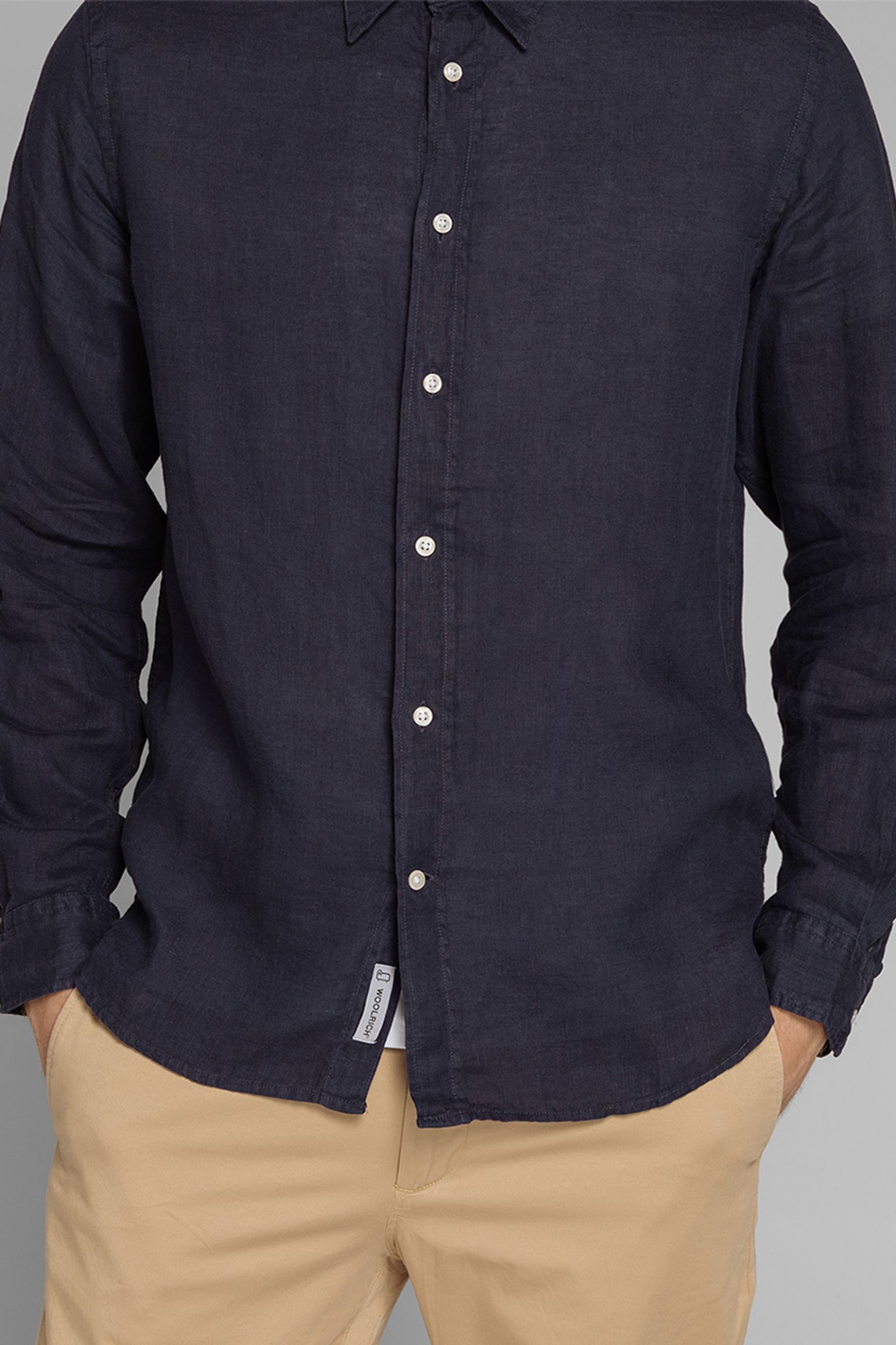 Широкий выбор Рубашка Woolrich LINEN SHIRT