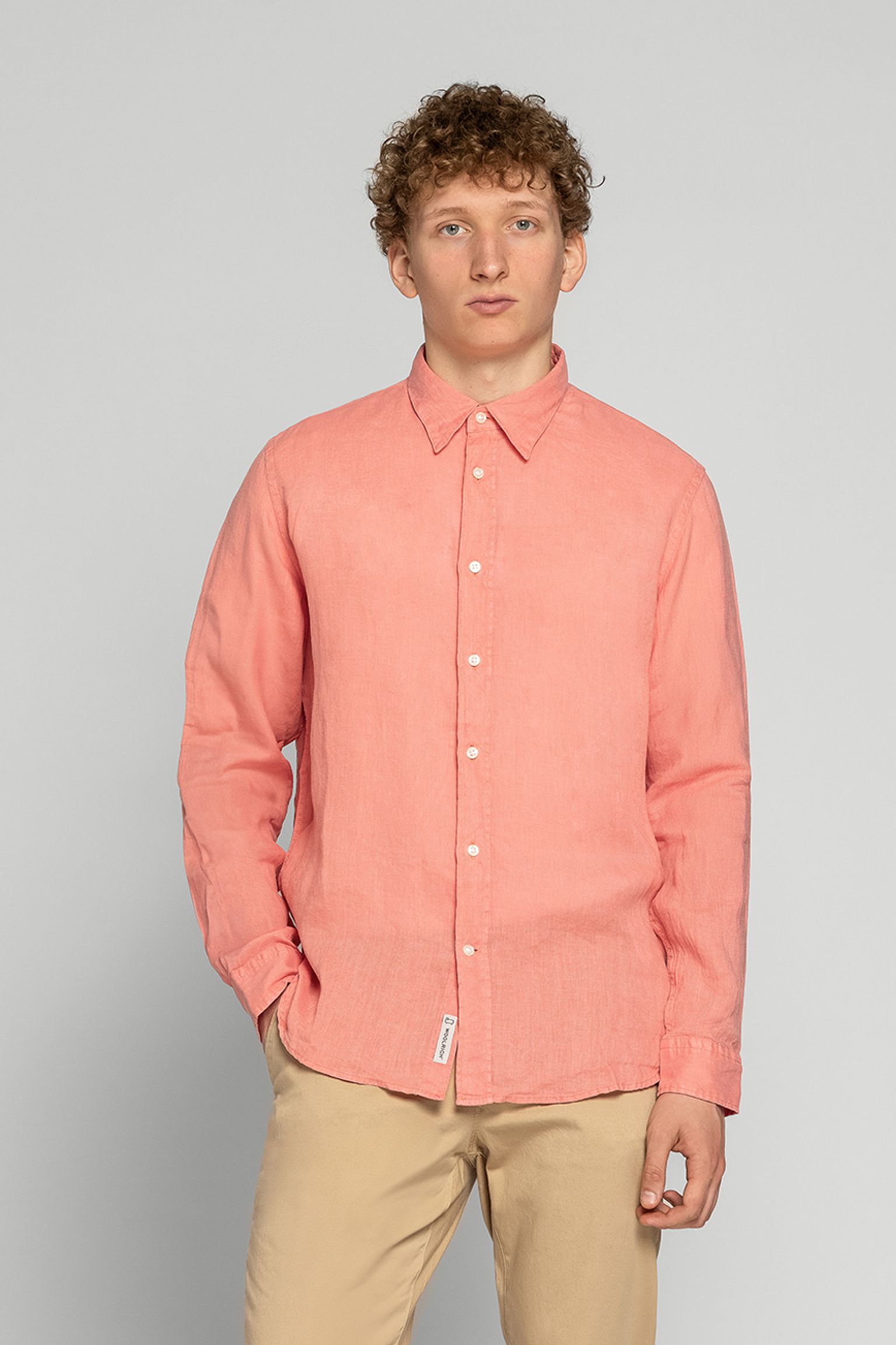 Сорочка Woolrich LINEN SHIRT купити в Україні