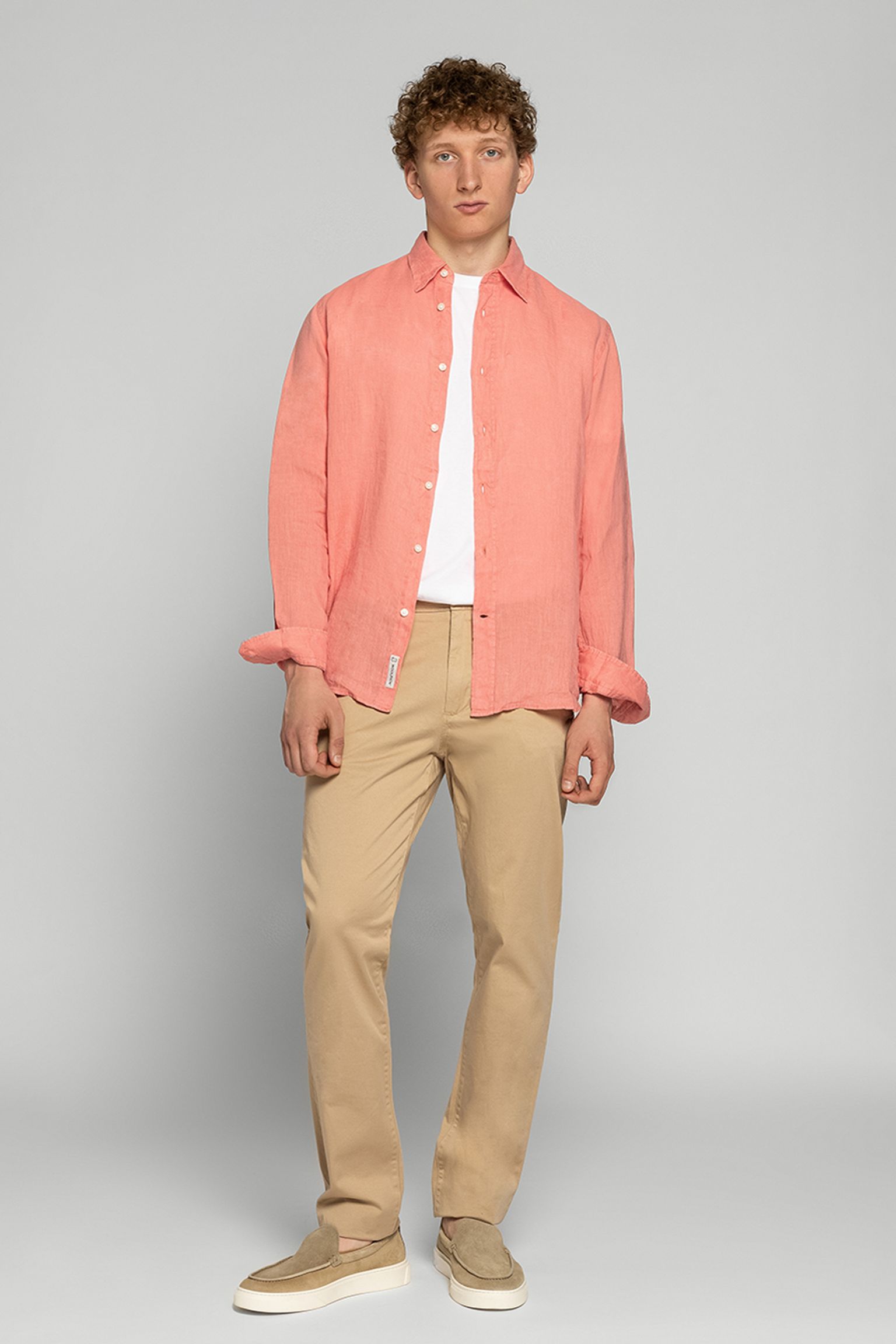 Сорочка Woolrich LINEN SHIRT з доставкою