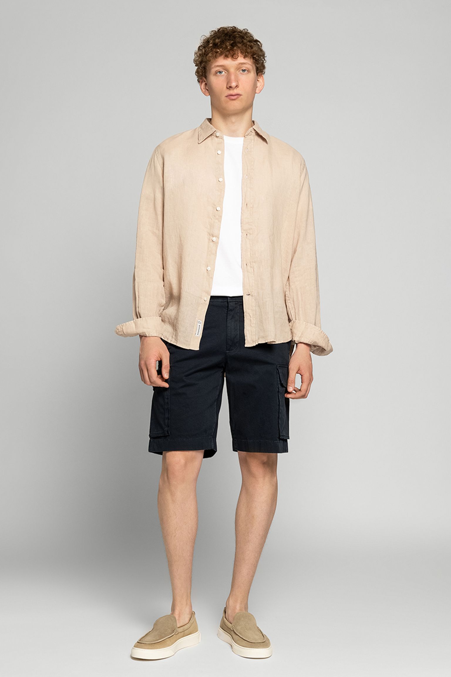 Рубашка Woolrich LINEN SHIRT с доставкой