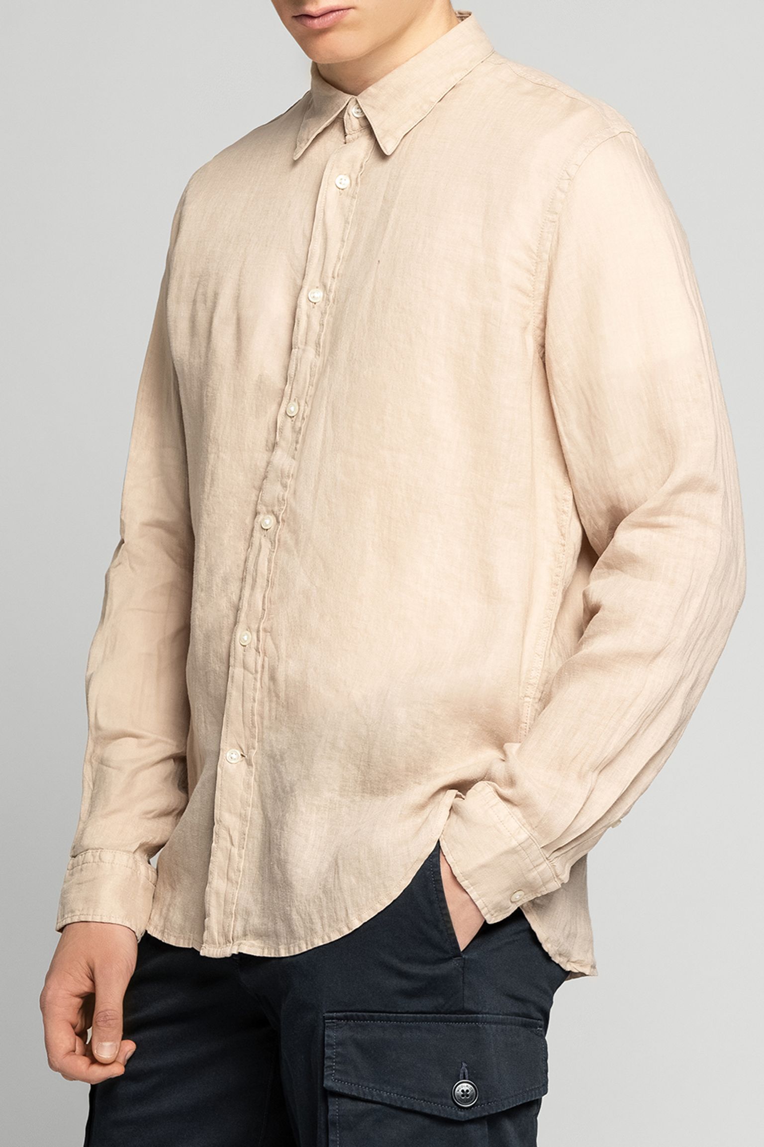 Широкий выбор Рубашка Woolrich LINEN SHIRT
