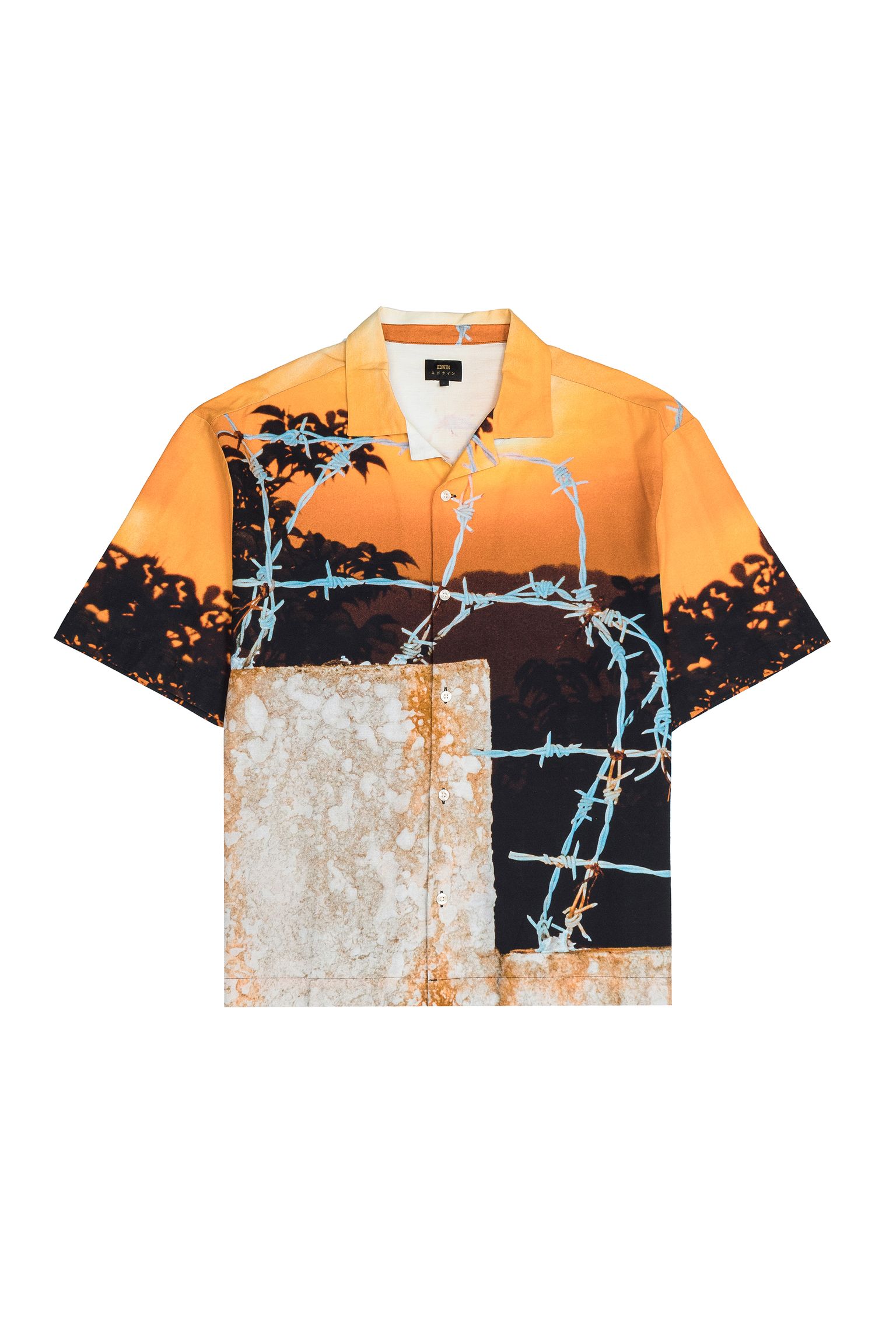 Рубашка Laidbug Yushi Arimura Shirt SS AOP Crepe купить
