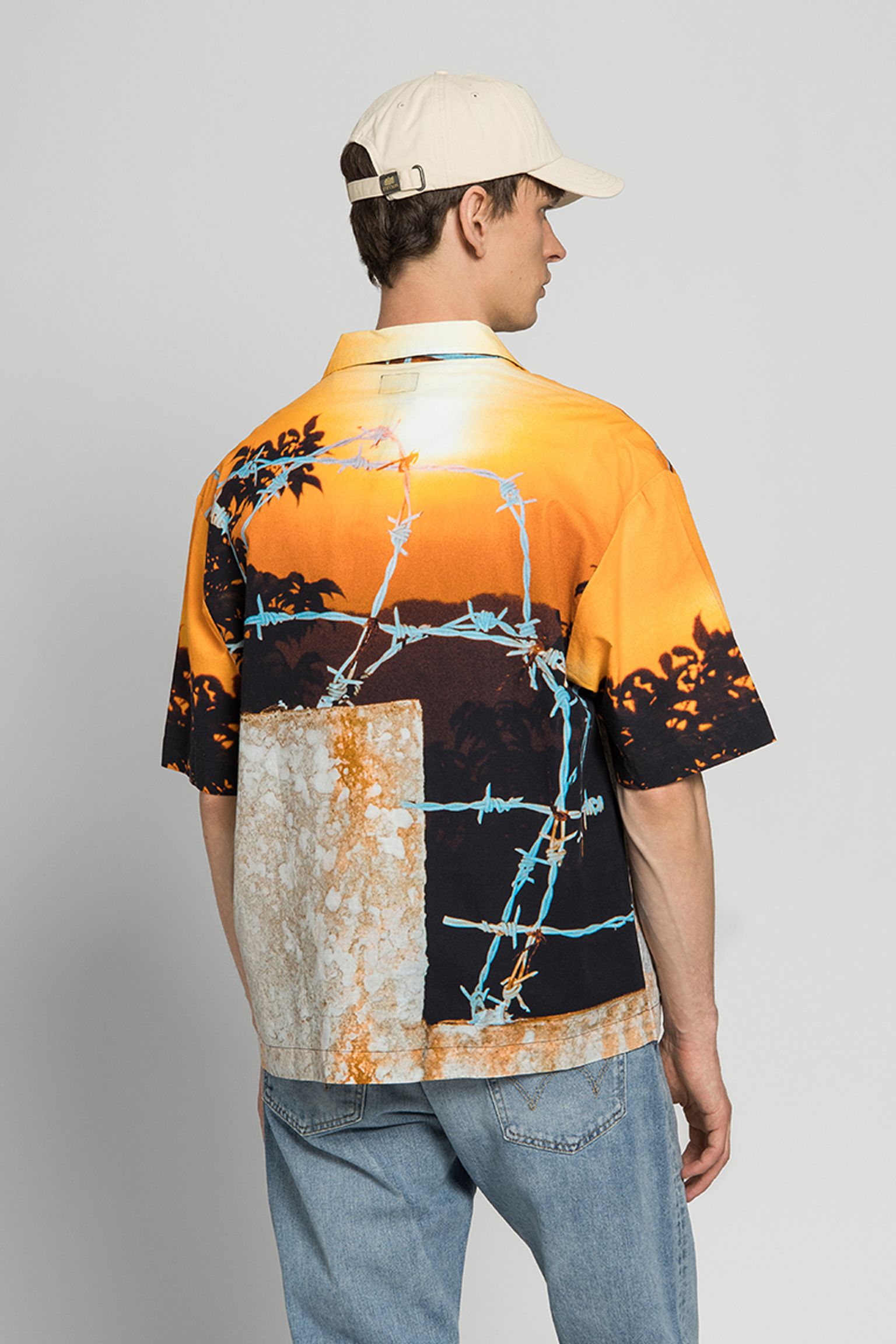 Стильные Рубашка Laidbug Yushi Arimura Shirt SS AOP Crepe