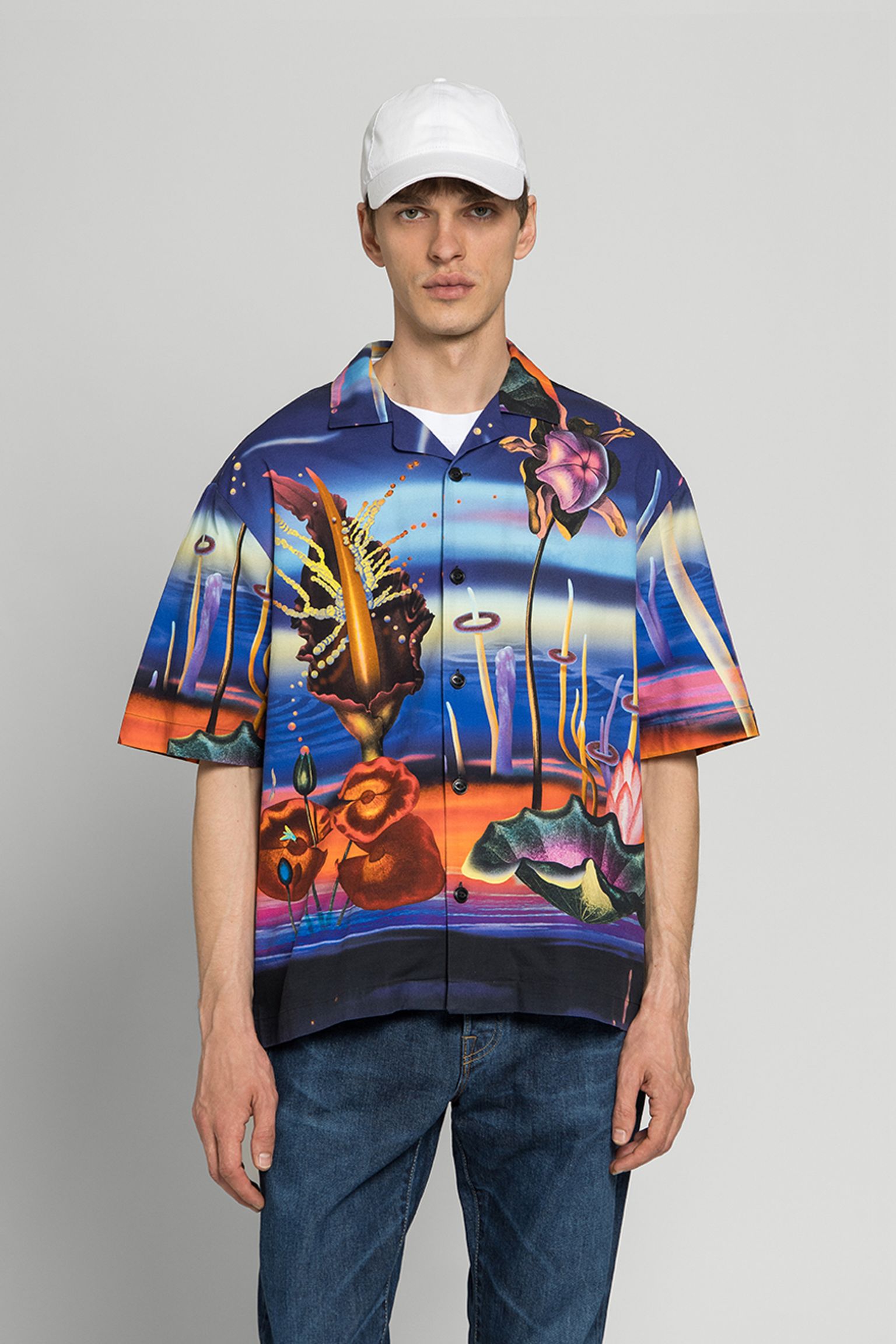 Рубашка Laidbug Yushi Arimura Shirt SS AOP Crepe купить в Украине