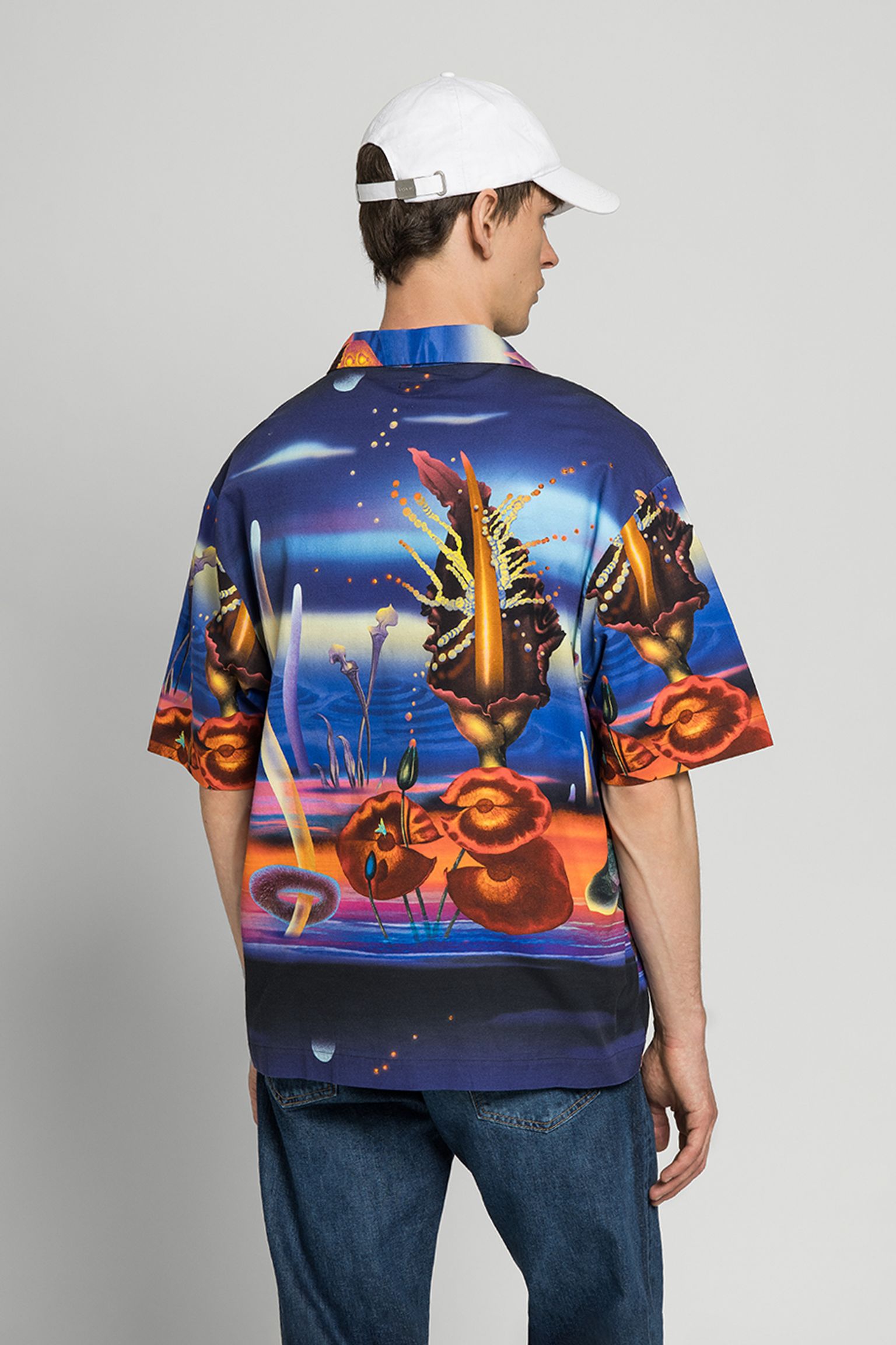 Стильные Рубашка Laidbug Yushi Arimura Shirt SS AOP Crepe