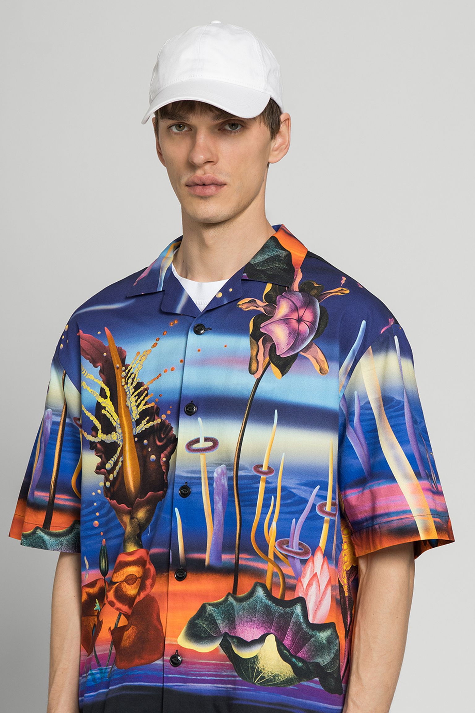 Широкий выбор Рубашка Laidbug Yushi Arimura Shirt SS AOP Crepe