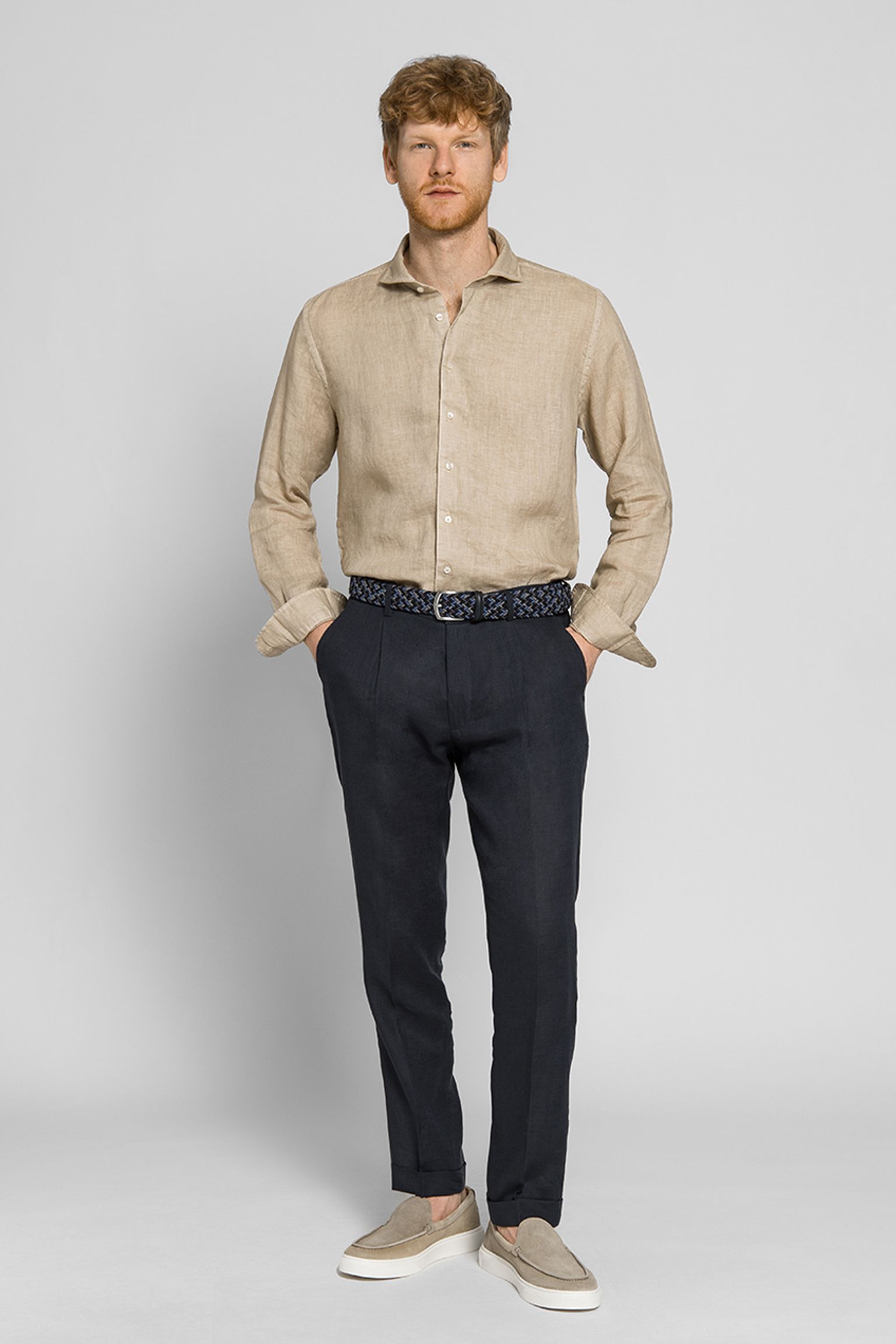 Рубашка Gran Sasso CAMICIA M/L C/LOGO с доставкой