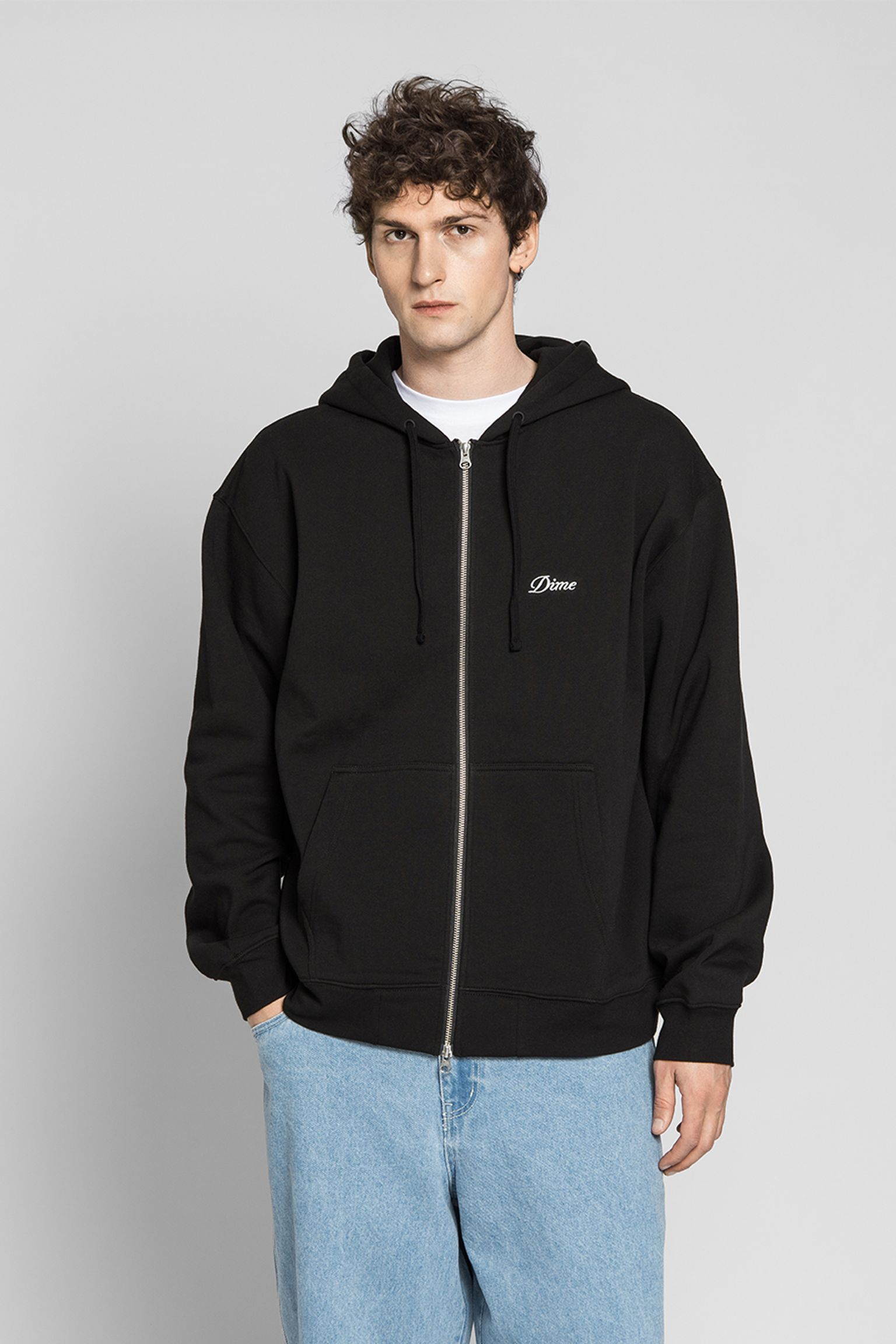 Спортивная кофта CURSIVE SMALL LOGO ZIP-HOODIE