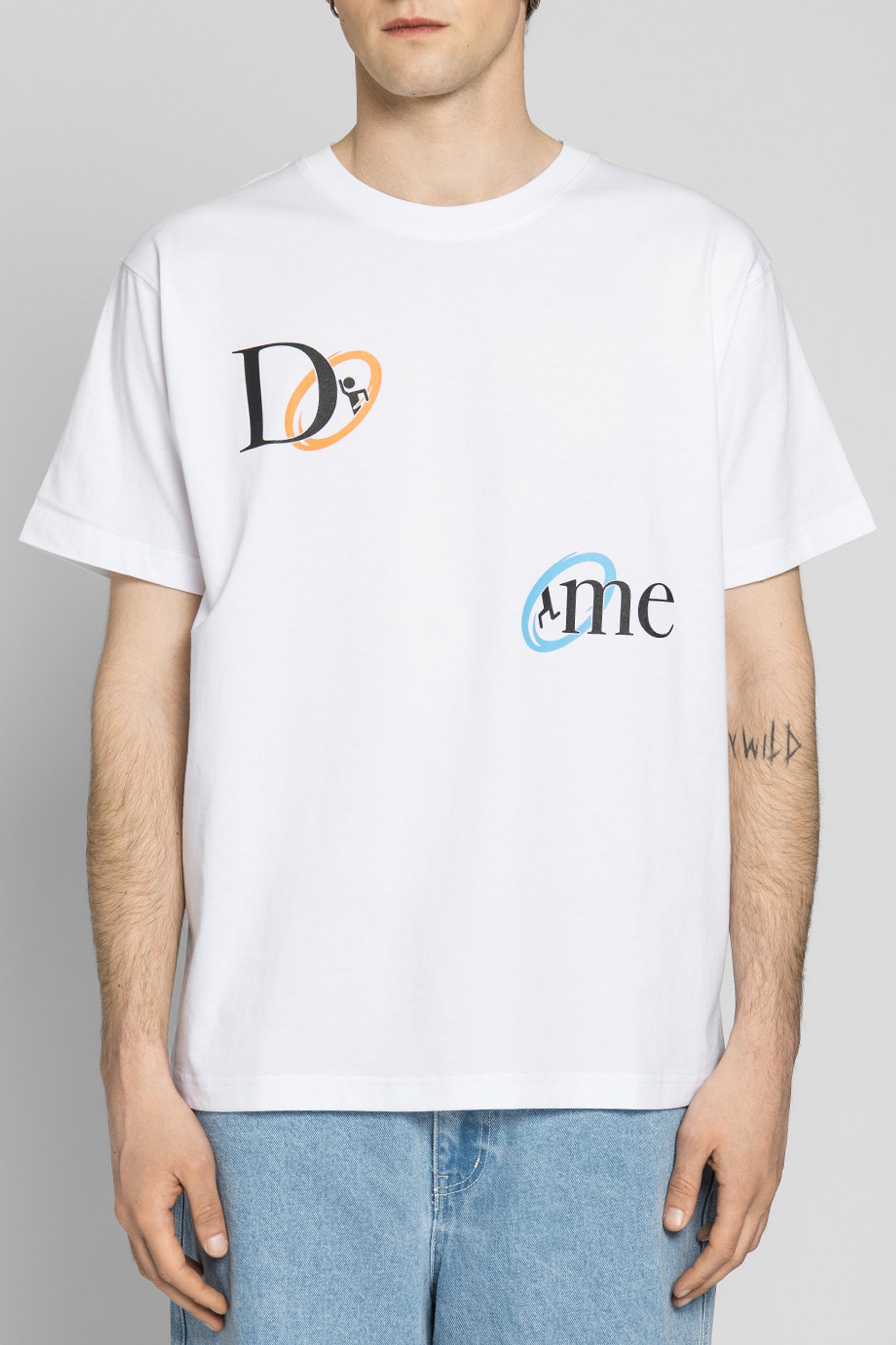 Стильные Футболка DIME CLASSIC PORTAL T-SHIRT