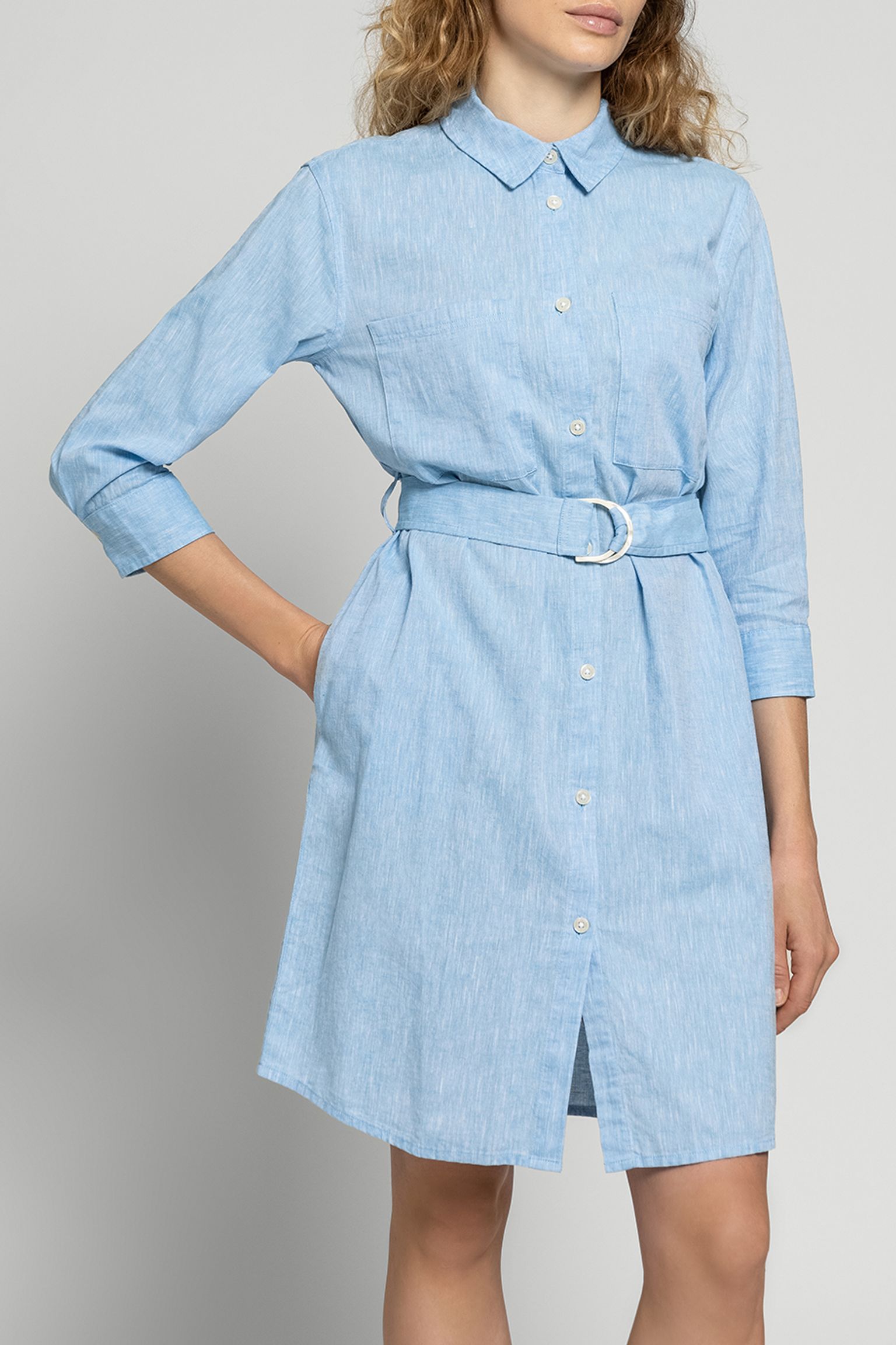 Платье Woolrich COTTON LINEN DRESS с доставкой