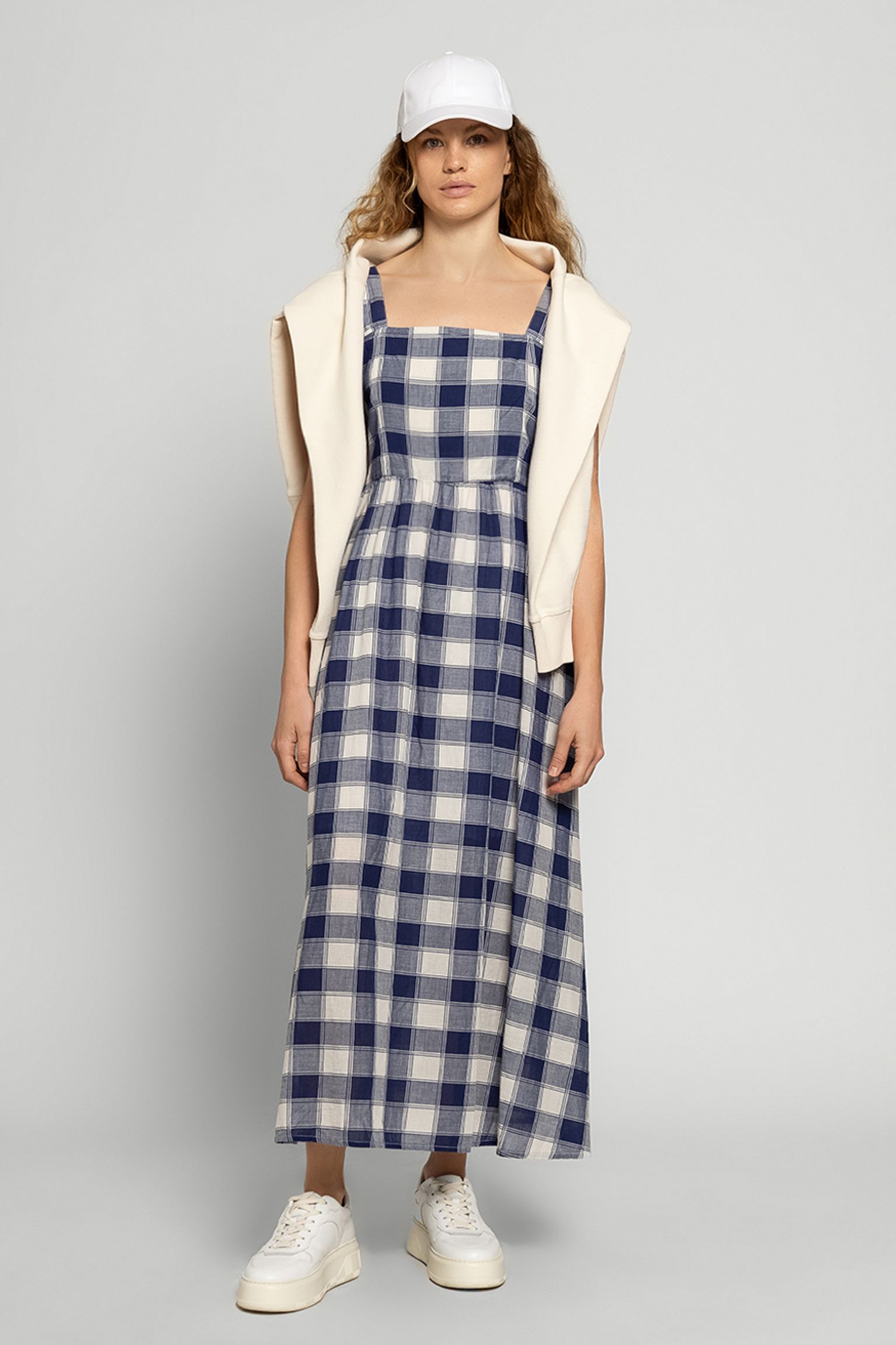 Платье Woolrich CHECK VOILE DRESS