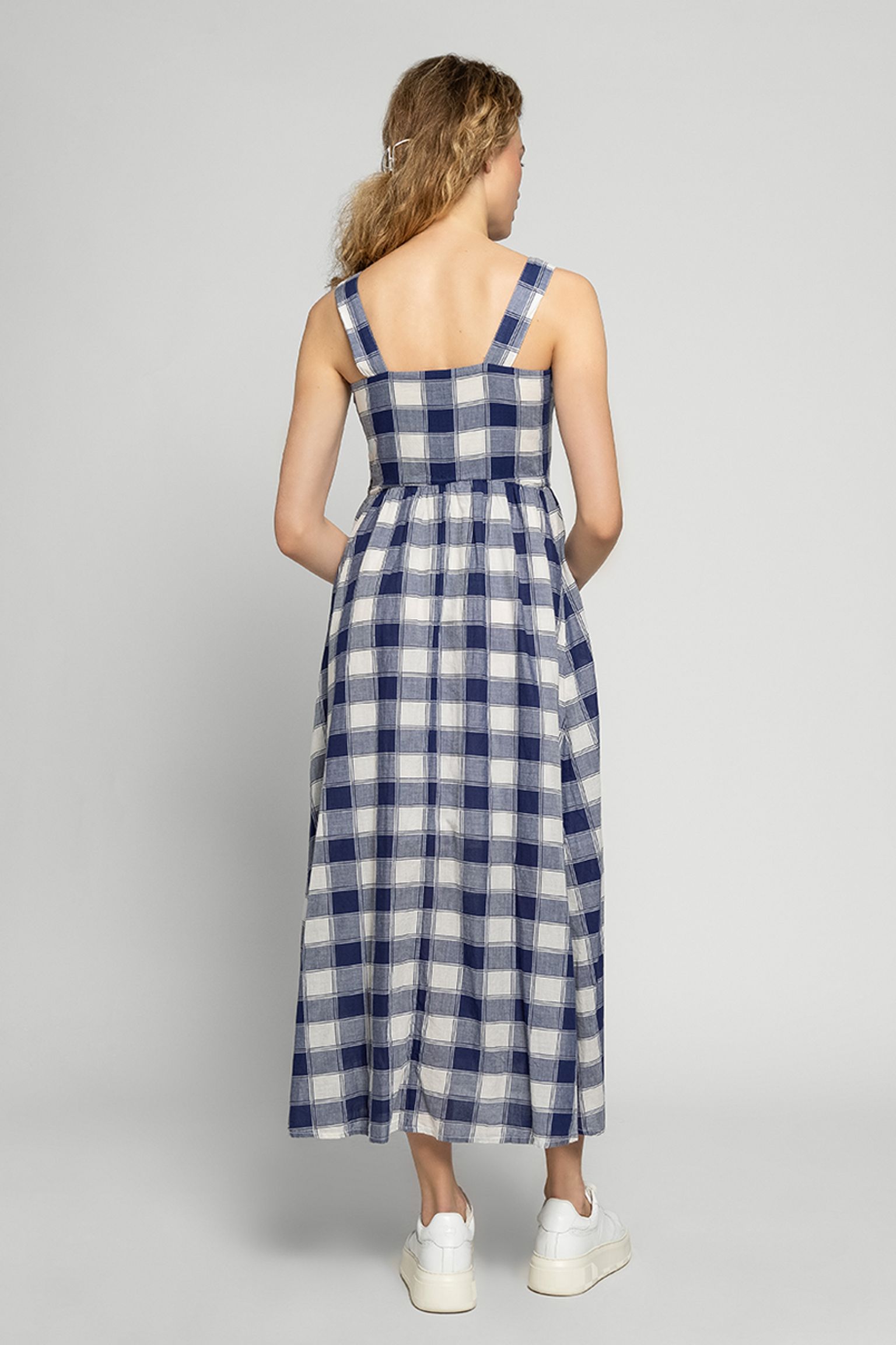 Платье Woolrich CHECK VOILE DRESS