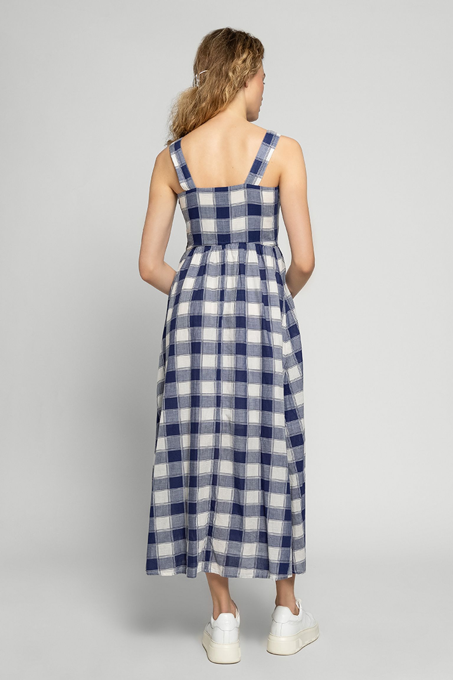 Стильні Сукня Woolrich CHECK VOILE DRESS