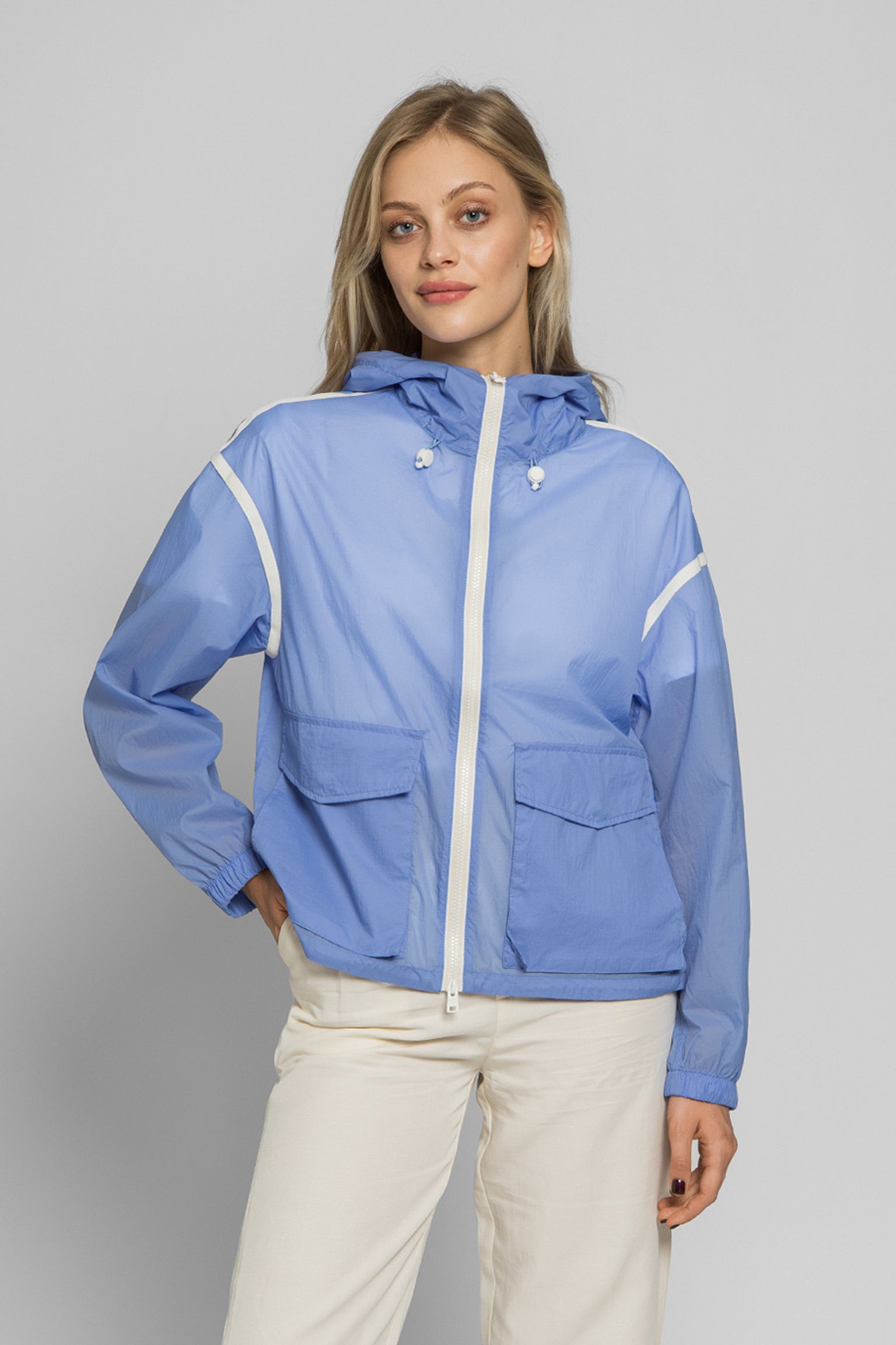 Куртка LIGHT CRINKLE HOODED JACKET купить в Украине