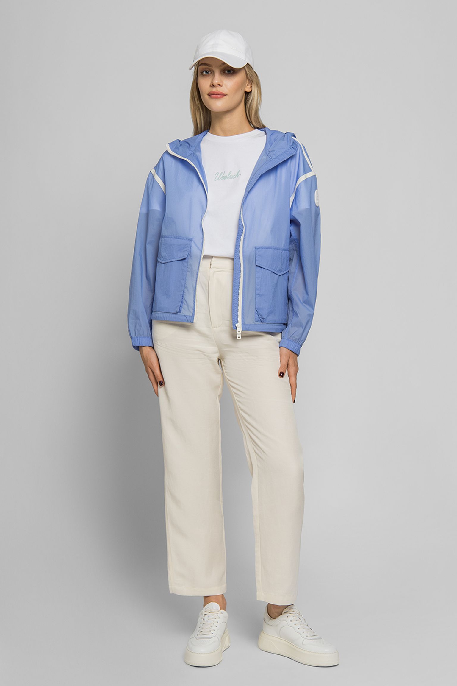 Куртка LIGHT CRINKLE HOODED JACKET с доставкой