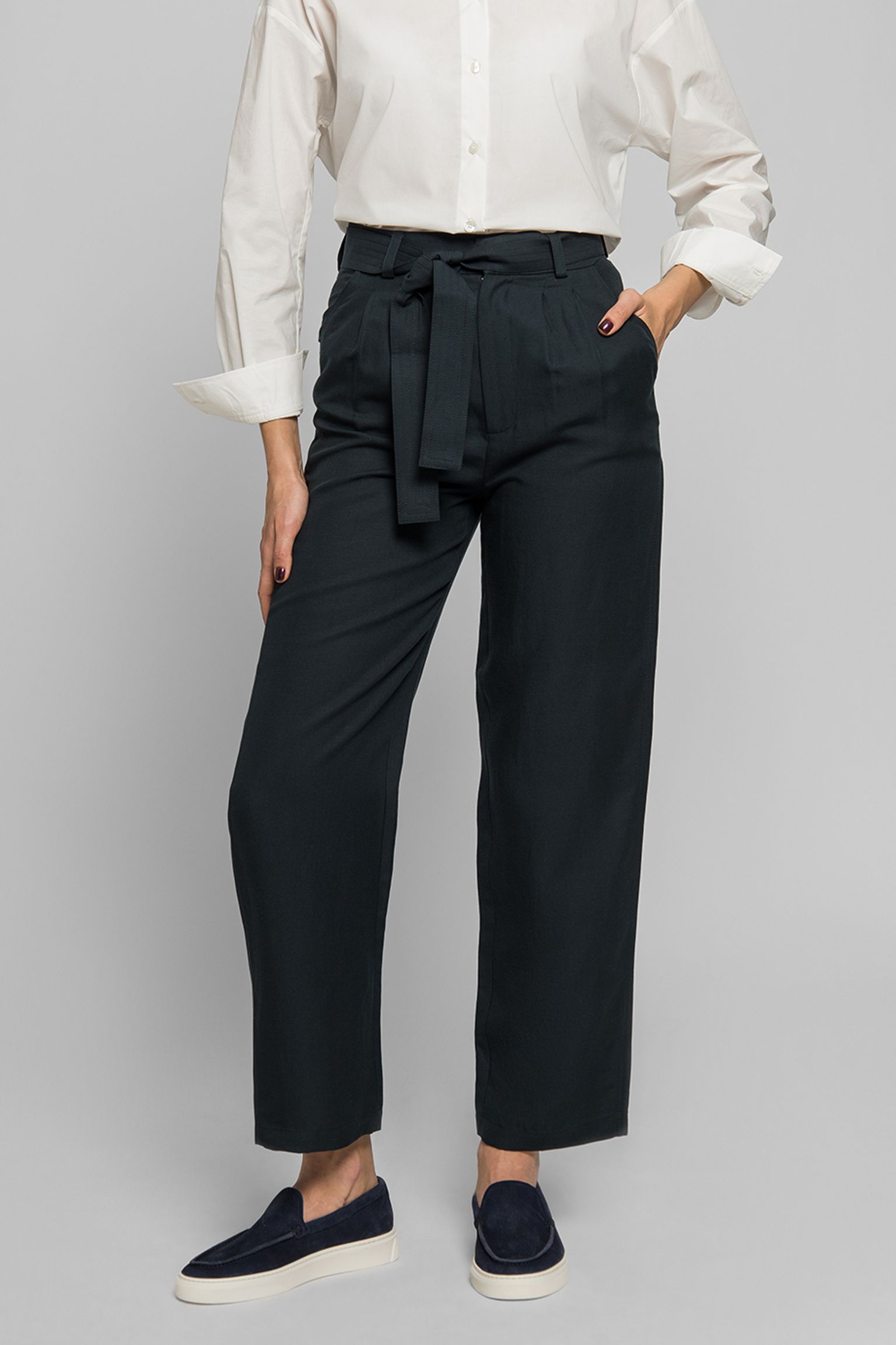 Брюки Woolrich VISCOSE LINEN PANT с доставкой
