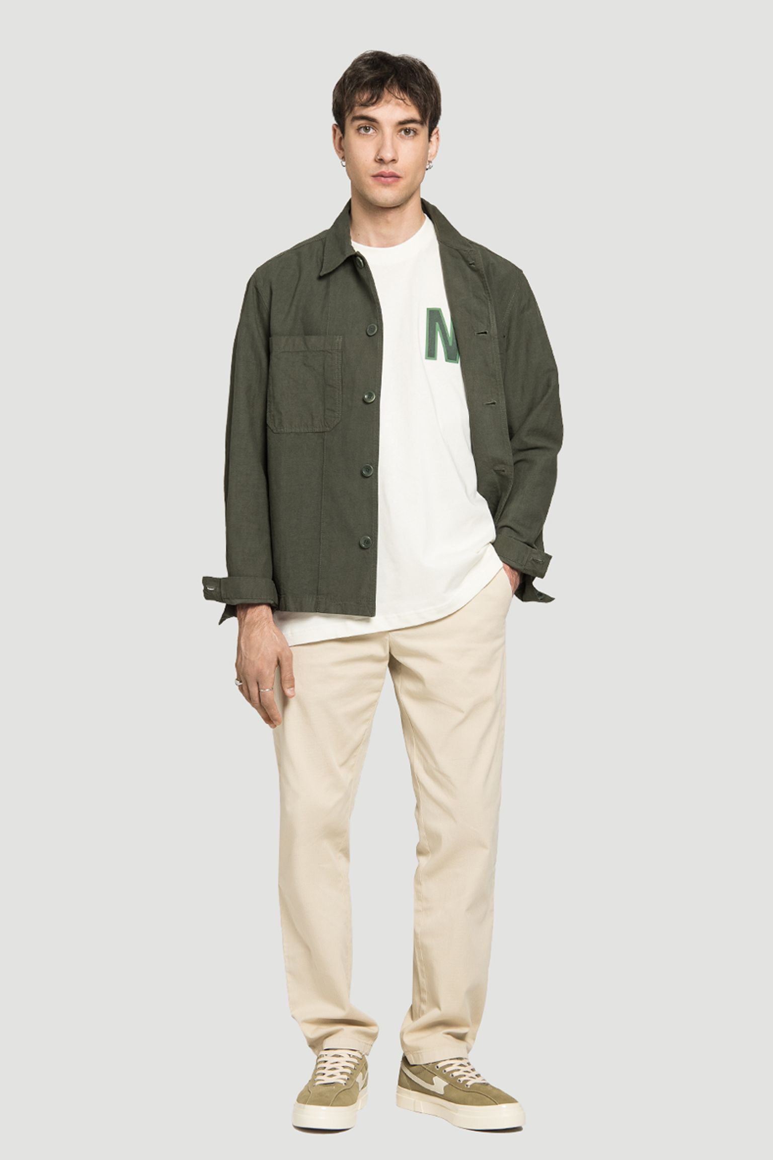 Футболка   Simon Loose Organic Heavy Jersey Large N T-Shirt с доставкой