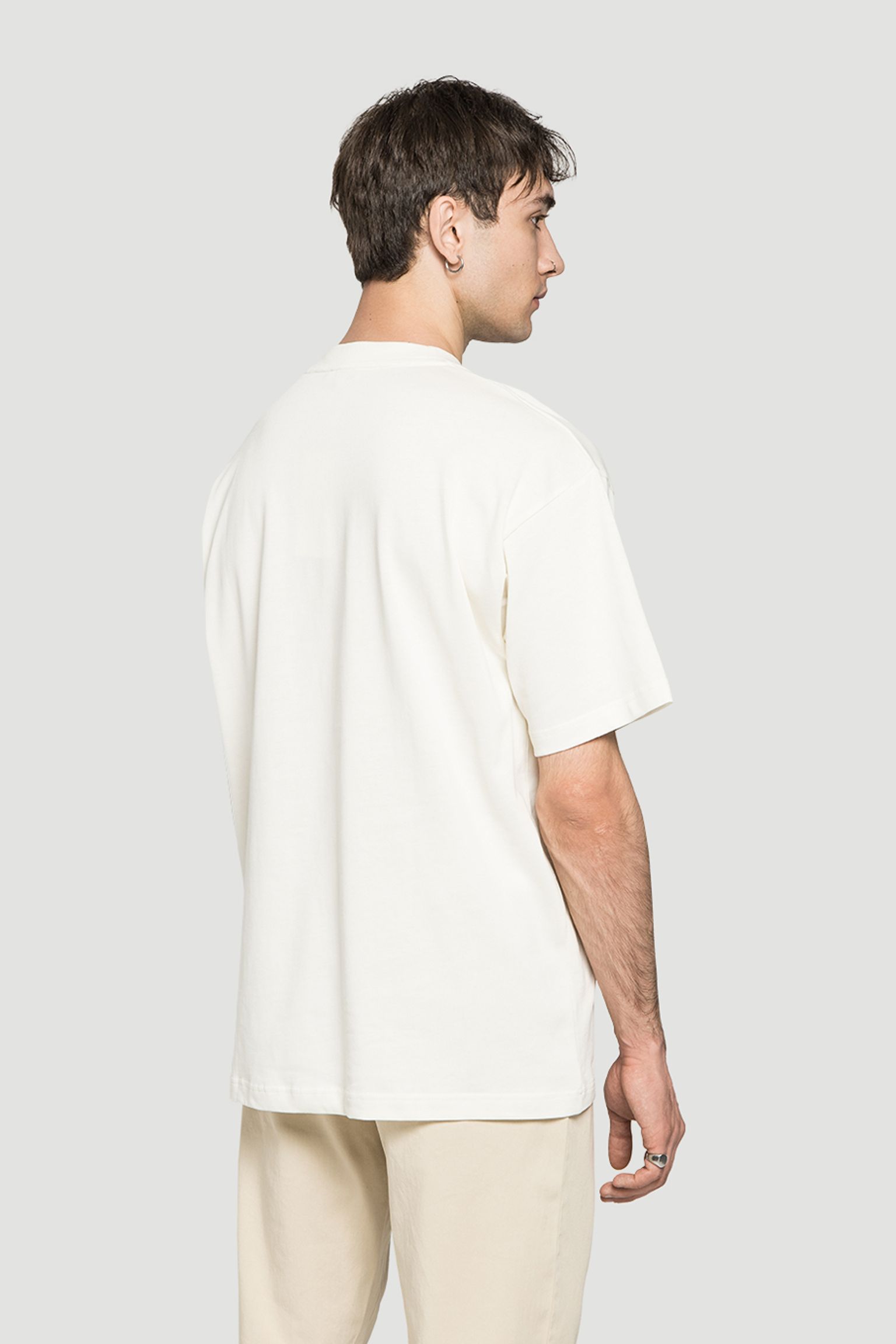 Стильные Футболка   Simon Loose Organic Heavy Jersey Large N T-Shirt