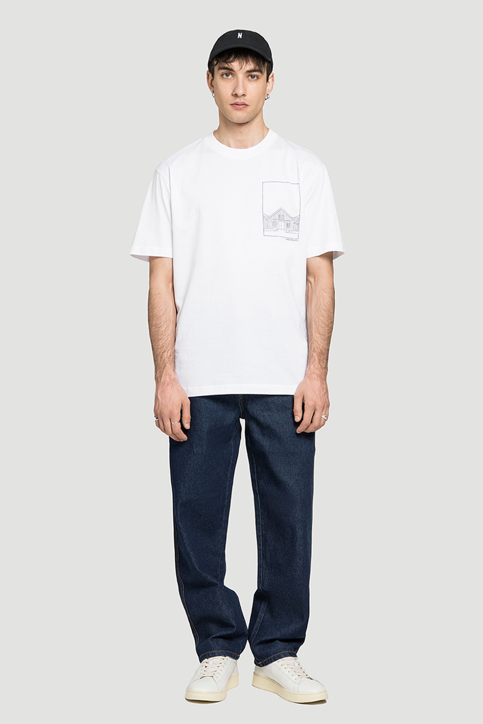 Футболка   Johannes Organic Kanonbadsvej Print T-shirt с доставкой