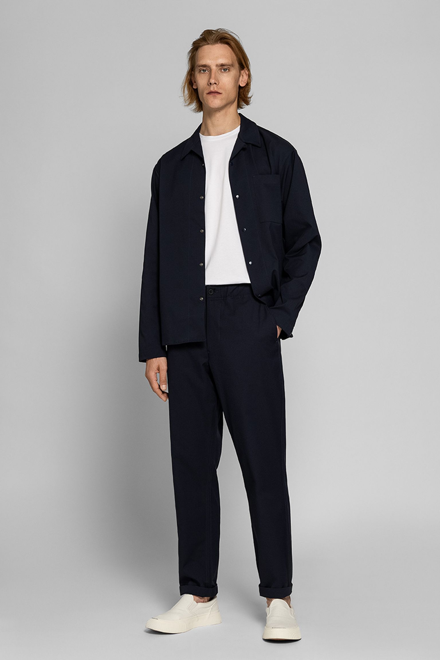 Рубашка NORSE PROJECTS Carsten Solotex Twill Shirt LS с доставкой