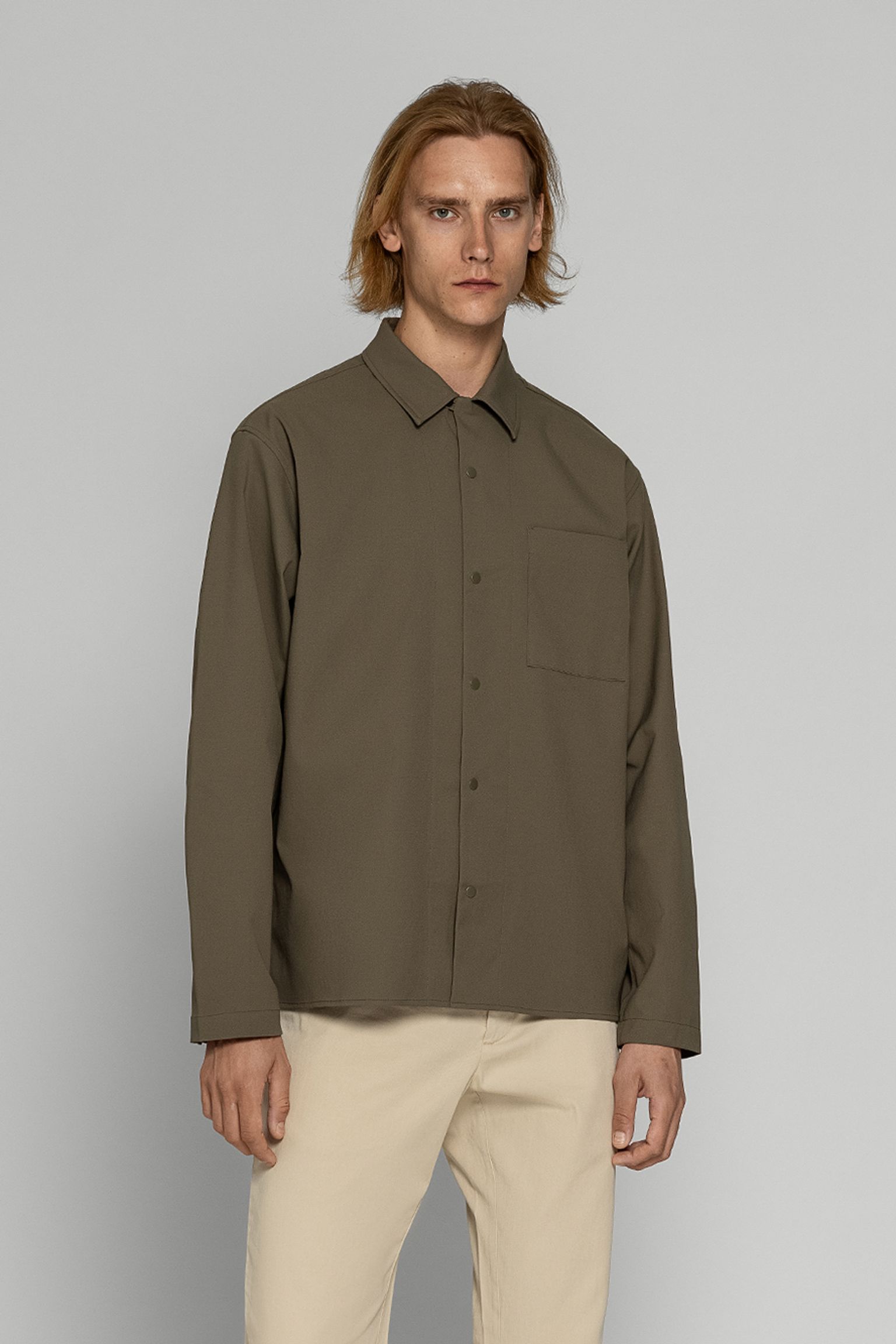 Рубашка NORSE PROJECTS Carsten Solotex Twill Shirt LS купить в Украине