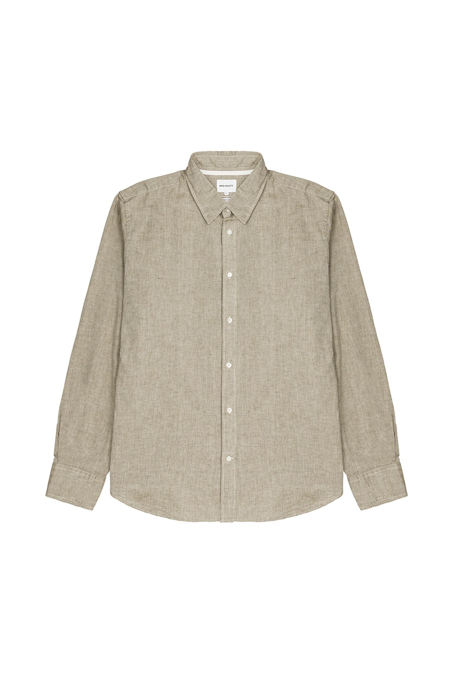 Рубашка NORSE PROJECTS Algot Relaxed Cotton Linen Shirt купить