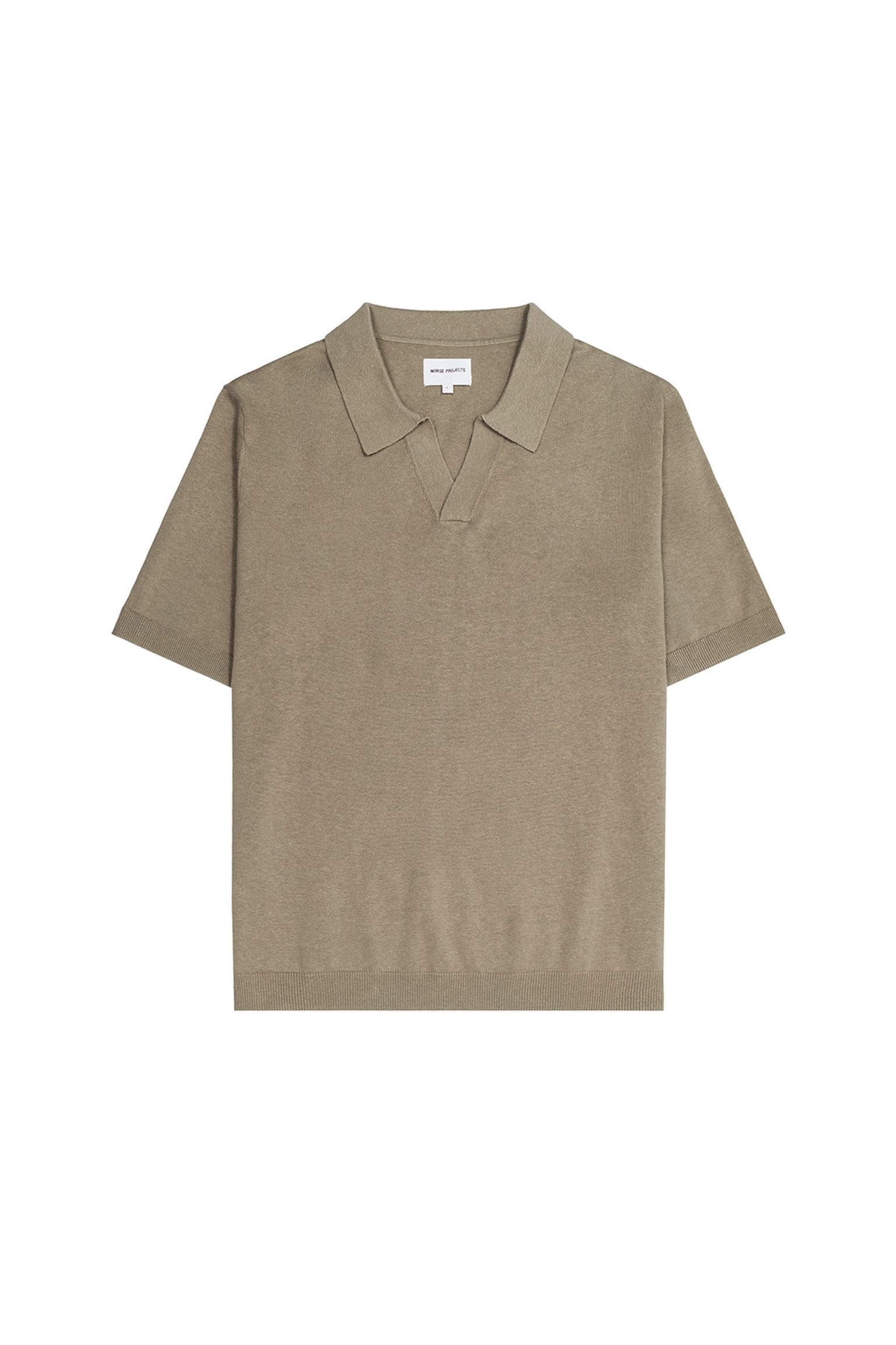 Поло NORSE PROJECTS Leif Cotton Linen Polo купить